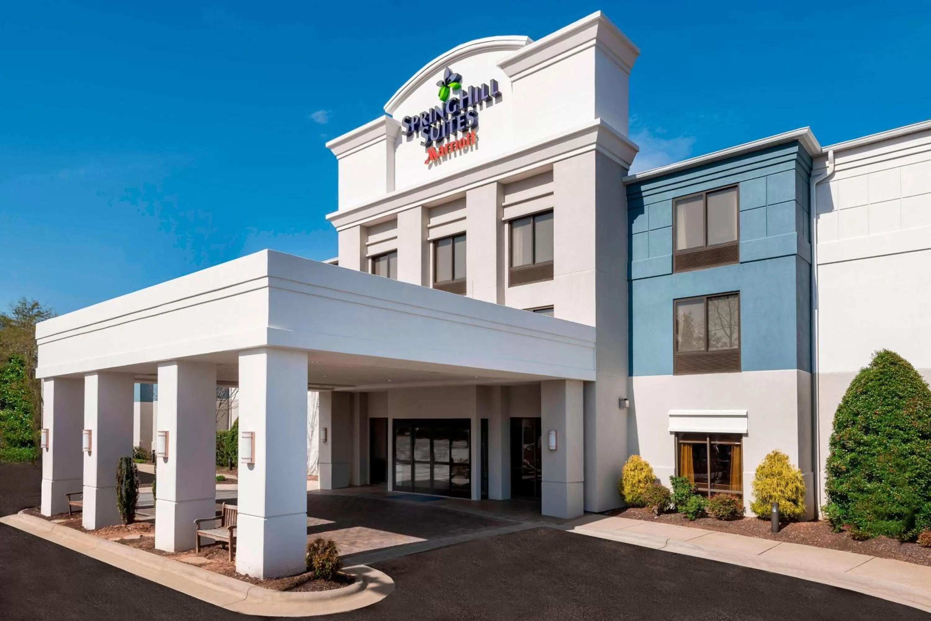 Property building in SpringHill Suites Asheville