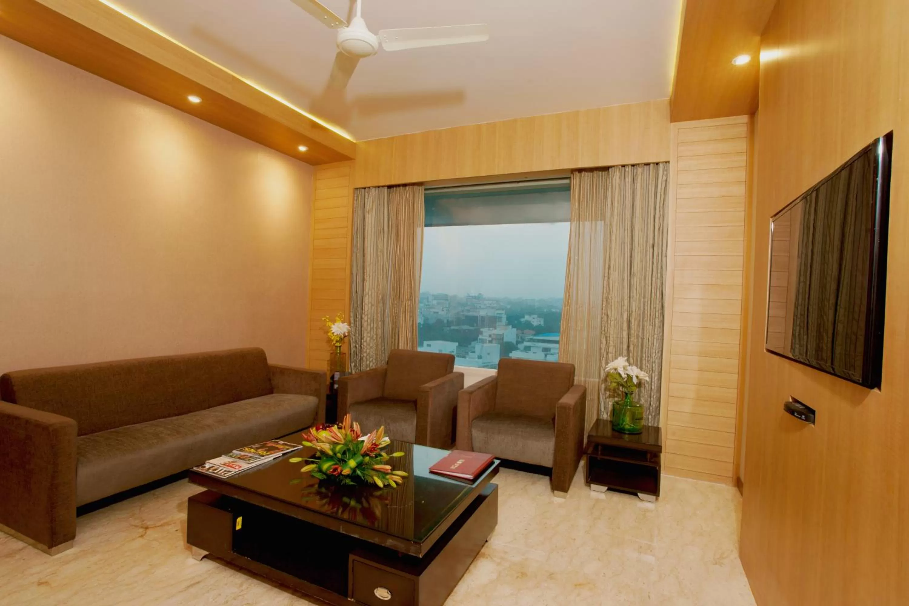 Living room in Daspalla Hyderabad