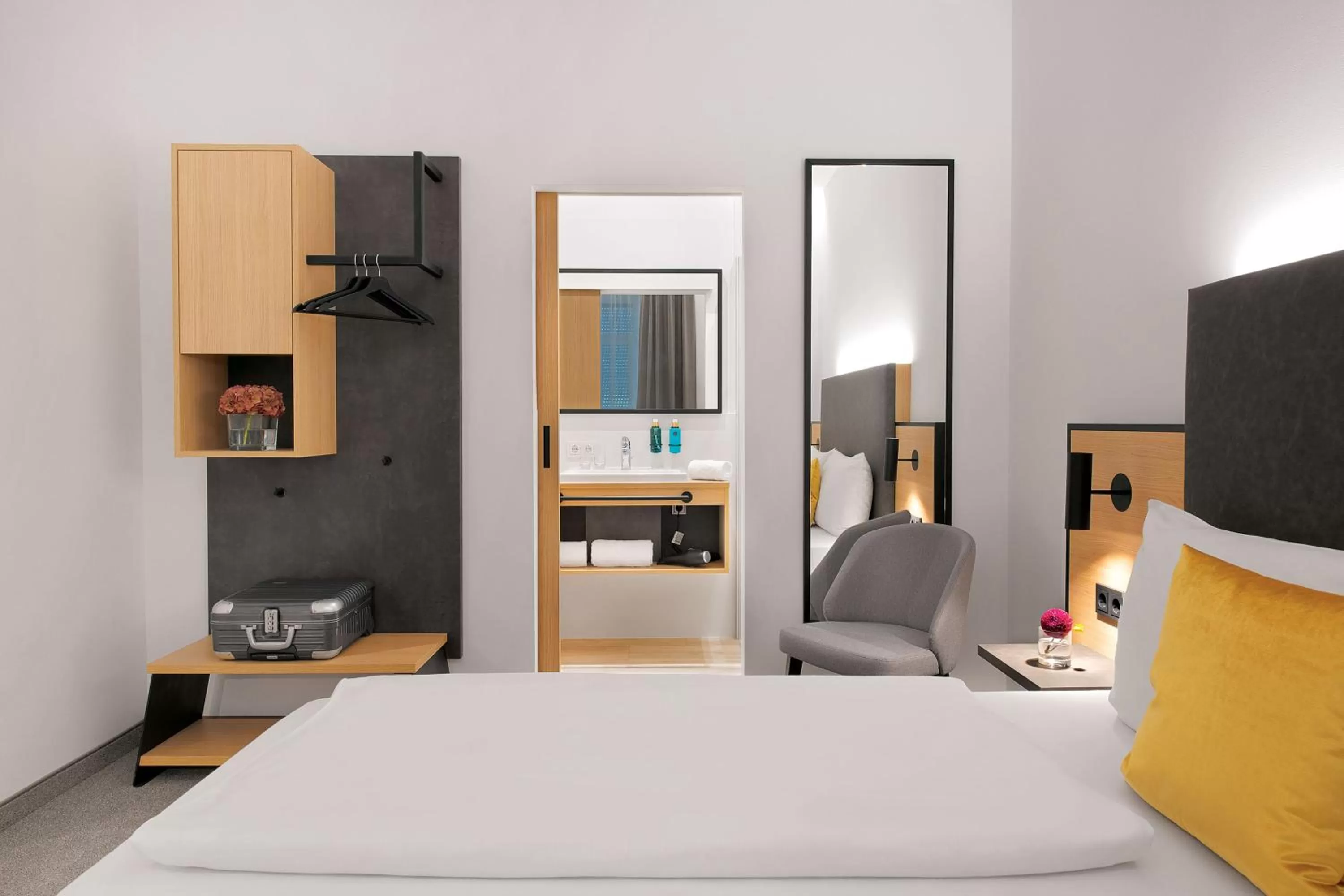 Photo of the whole room, Bed in Stadthotel Oberndorf