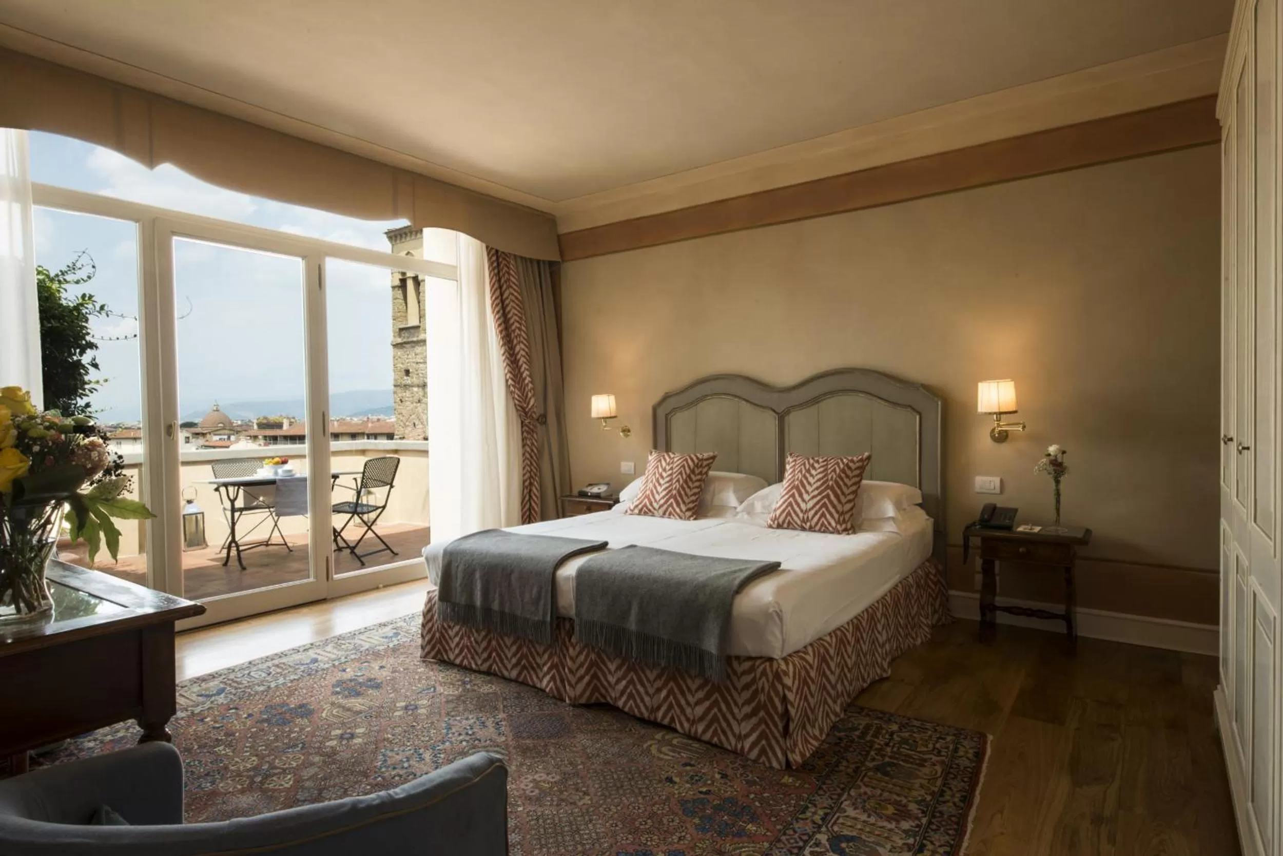 Photo of the whole room, Bed in Antica Torre Tornabuoni