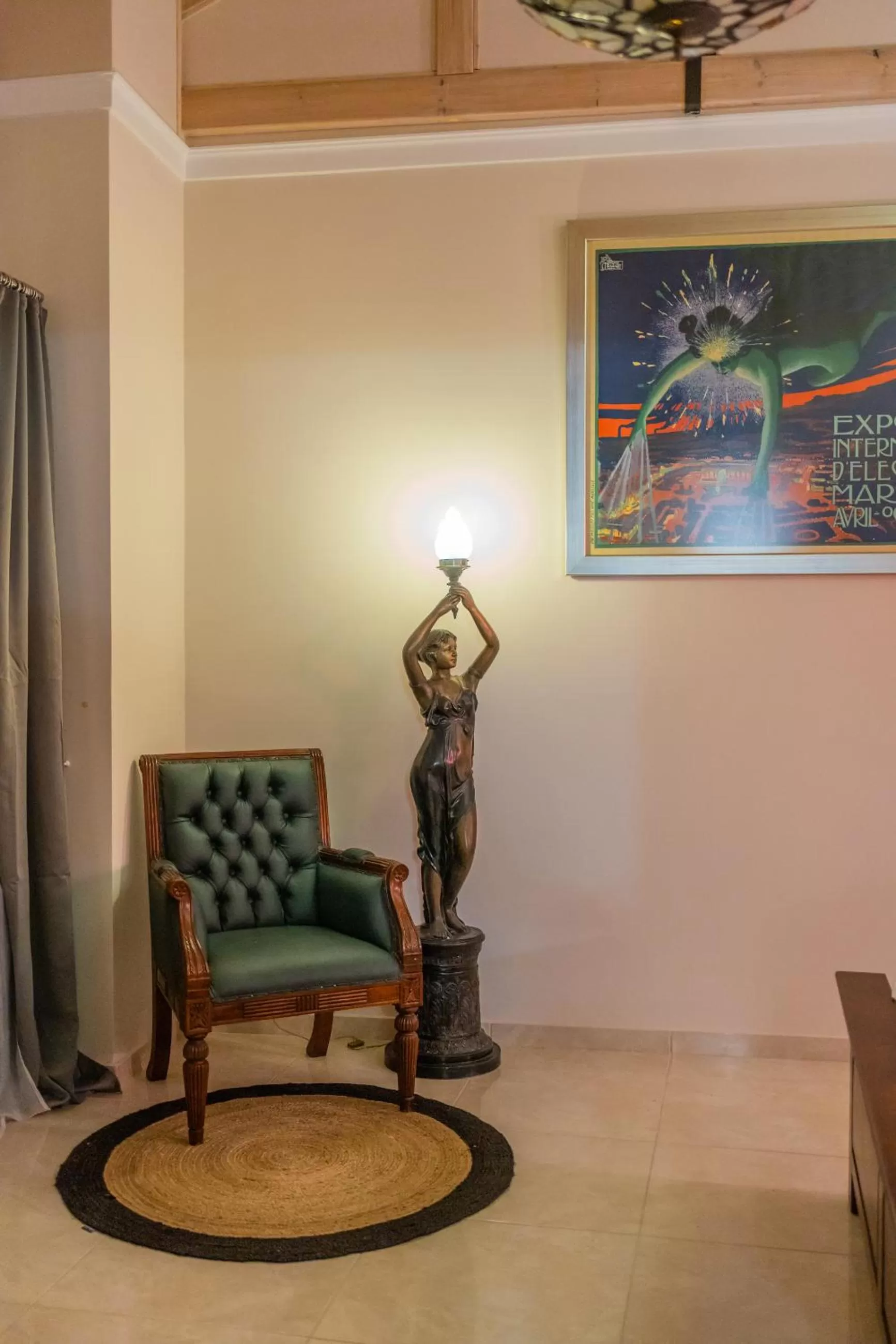 Seating Area in The Stone Manor , Noho boutique hotel Thissio