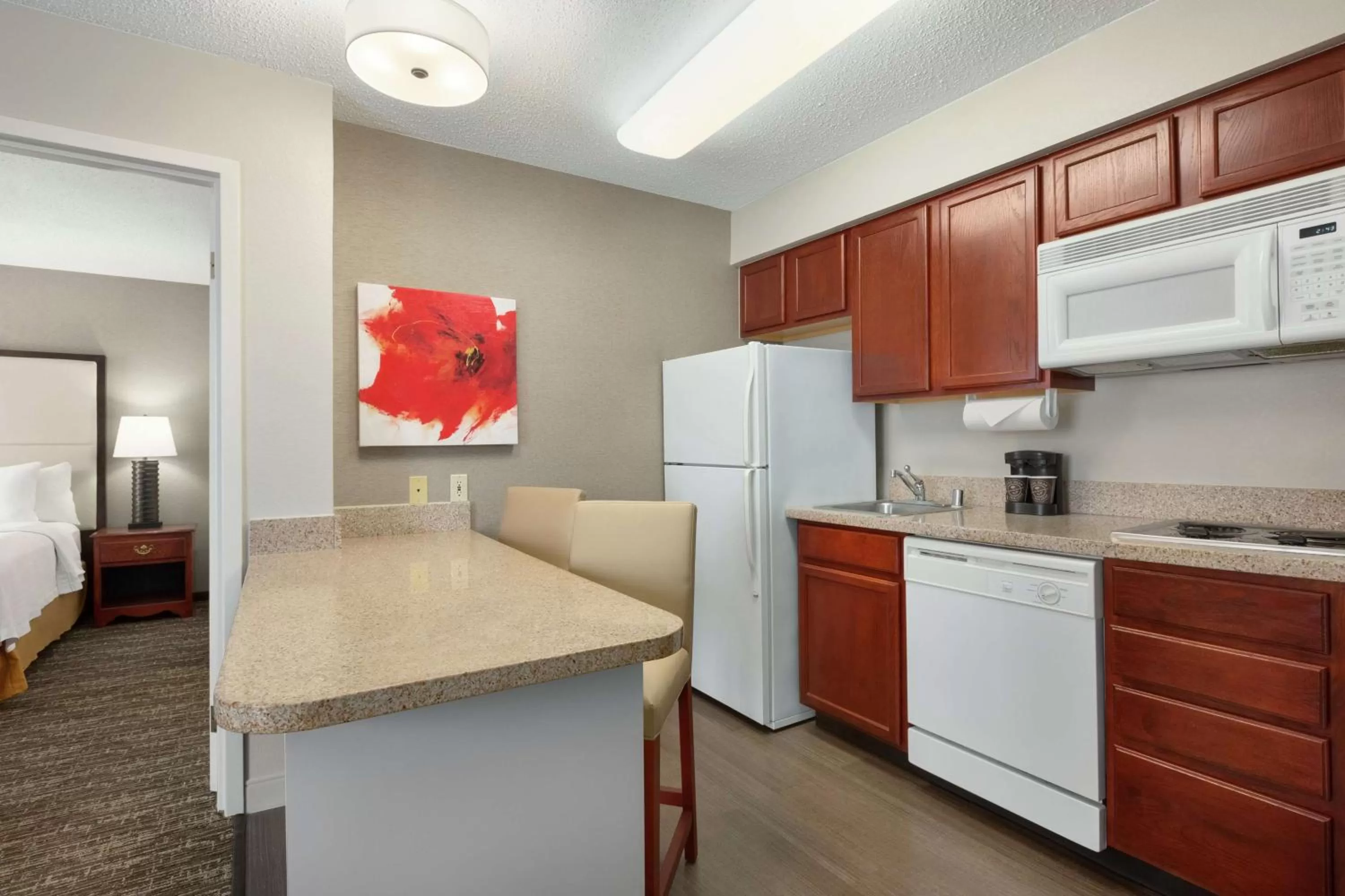 Kitchen or kitchenette in Homewood Suites by Hilton Dallas-Arlington