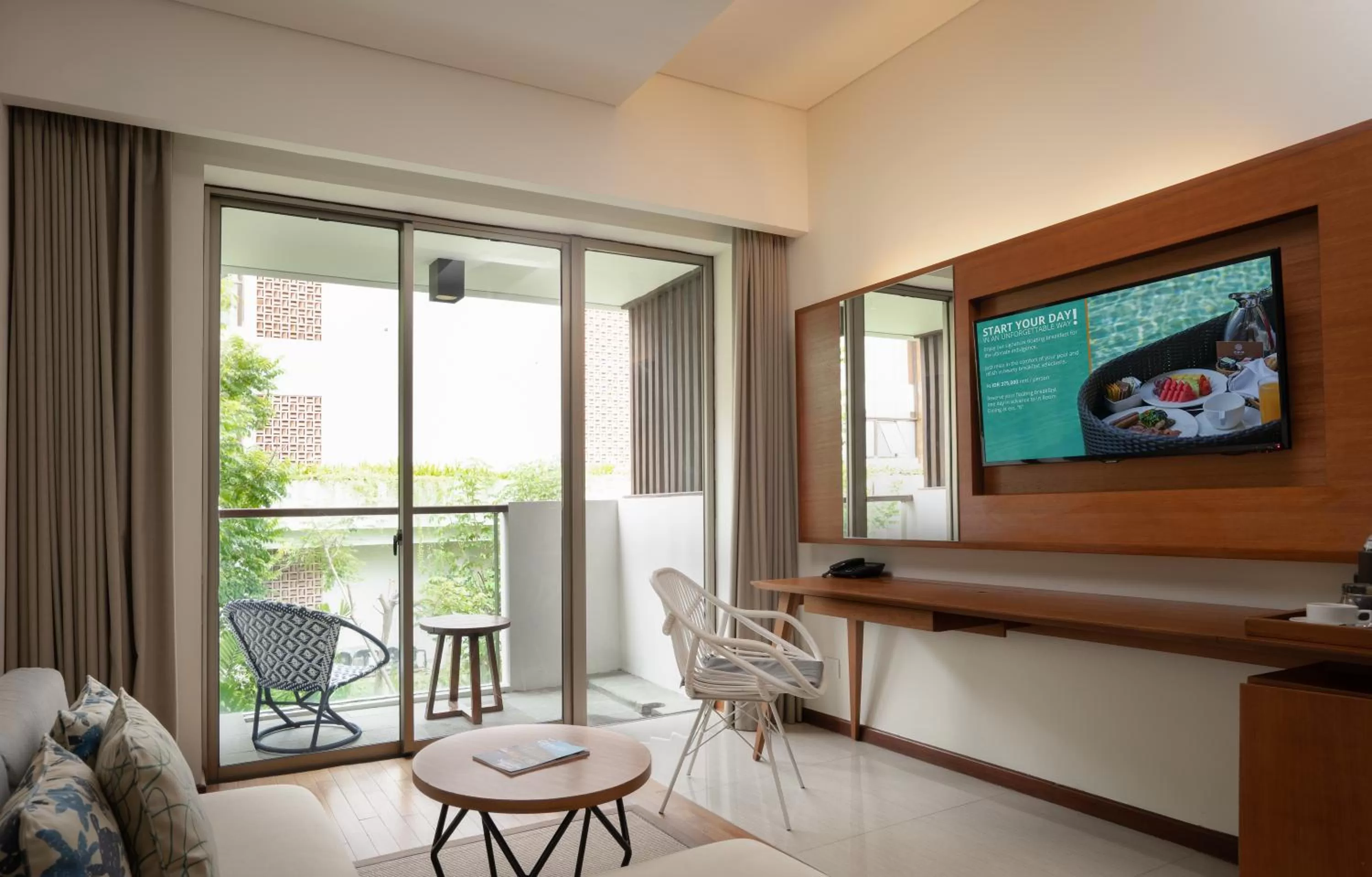 Living room in MERUSAKA Nusa Dua