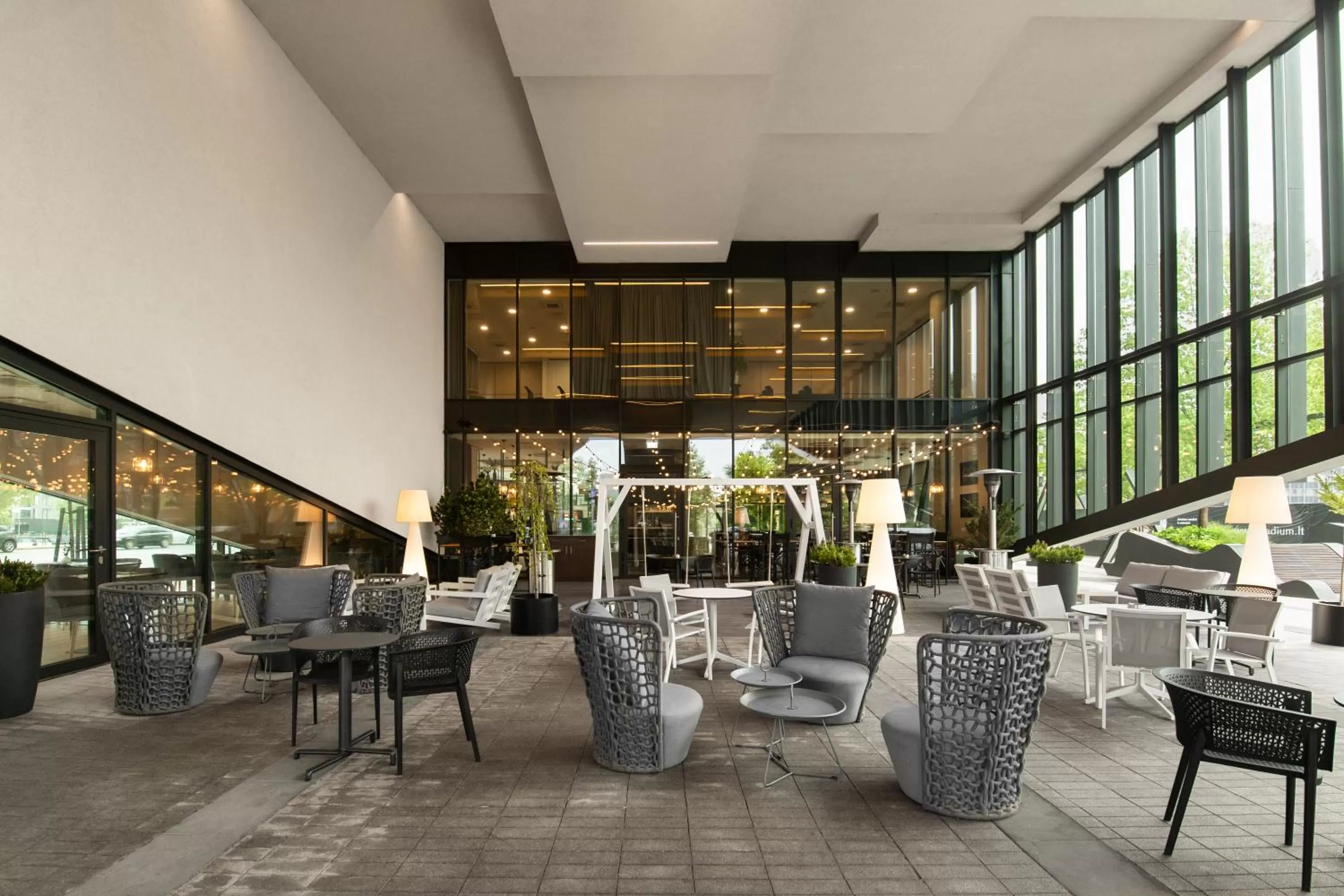 Balcony/Terrace in Courtyard by Marriott Vilnius City Center