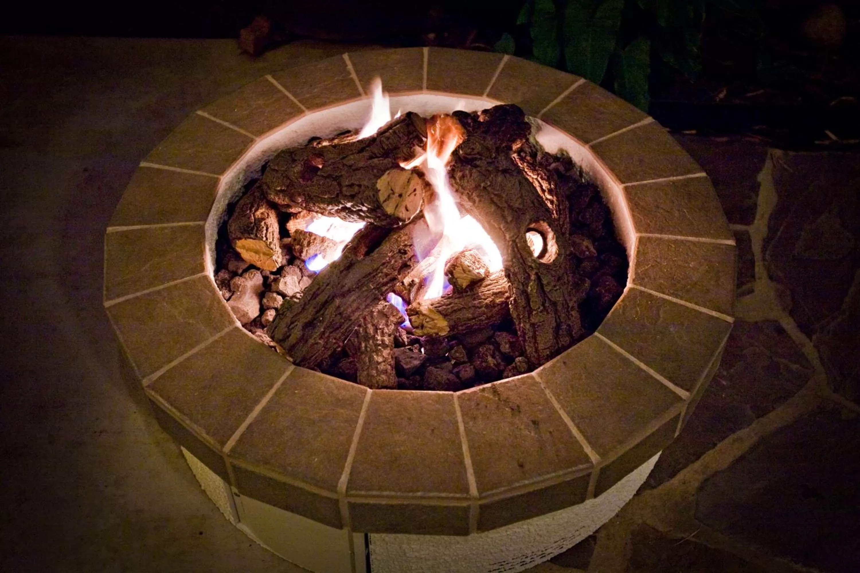 Decorative detail in Pacific Blue Inn
