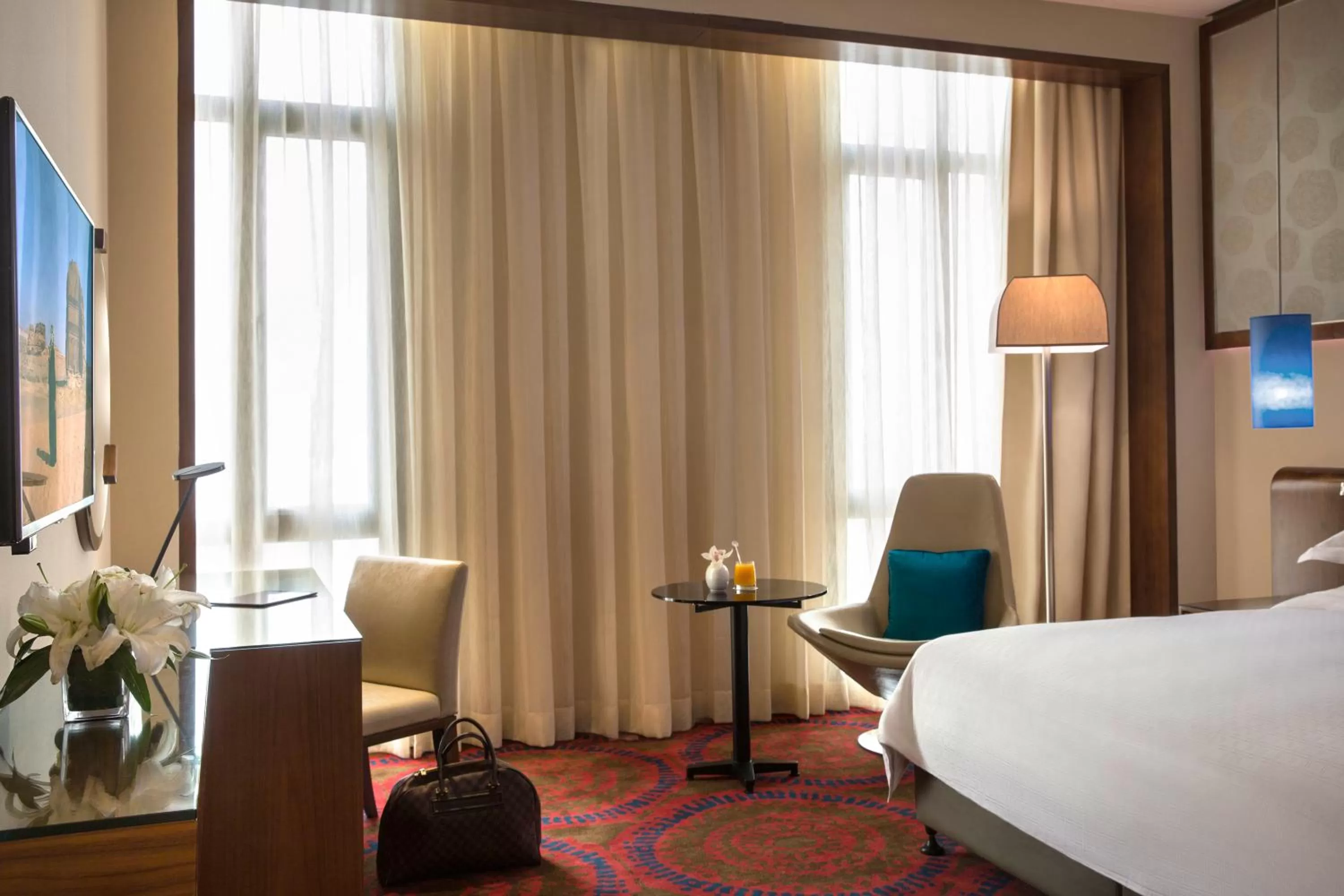 Bedroom, Bed in Rosh Rayhaan by Rotana