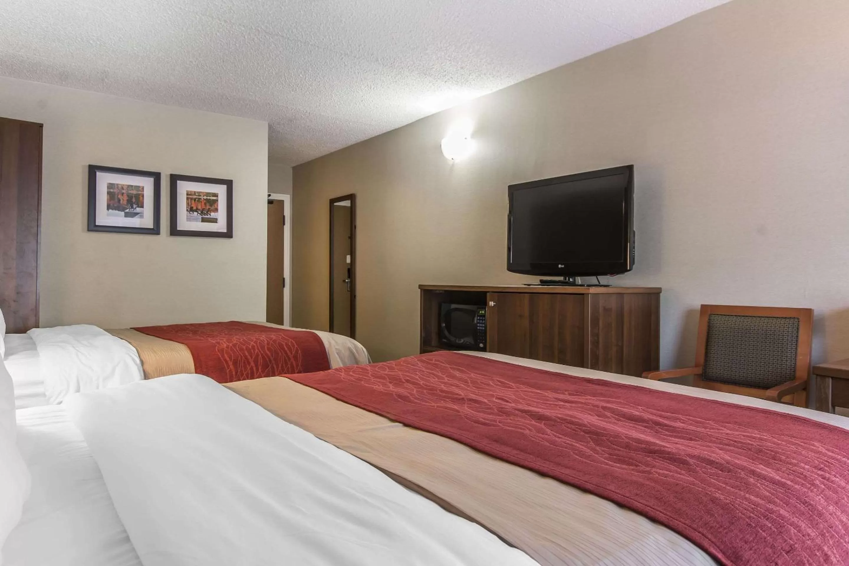 Photo of the whole room, Bed in Comfort Inn
