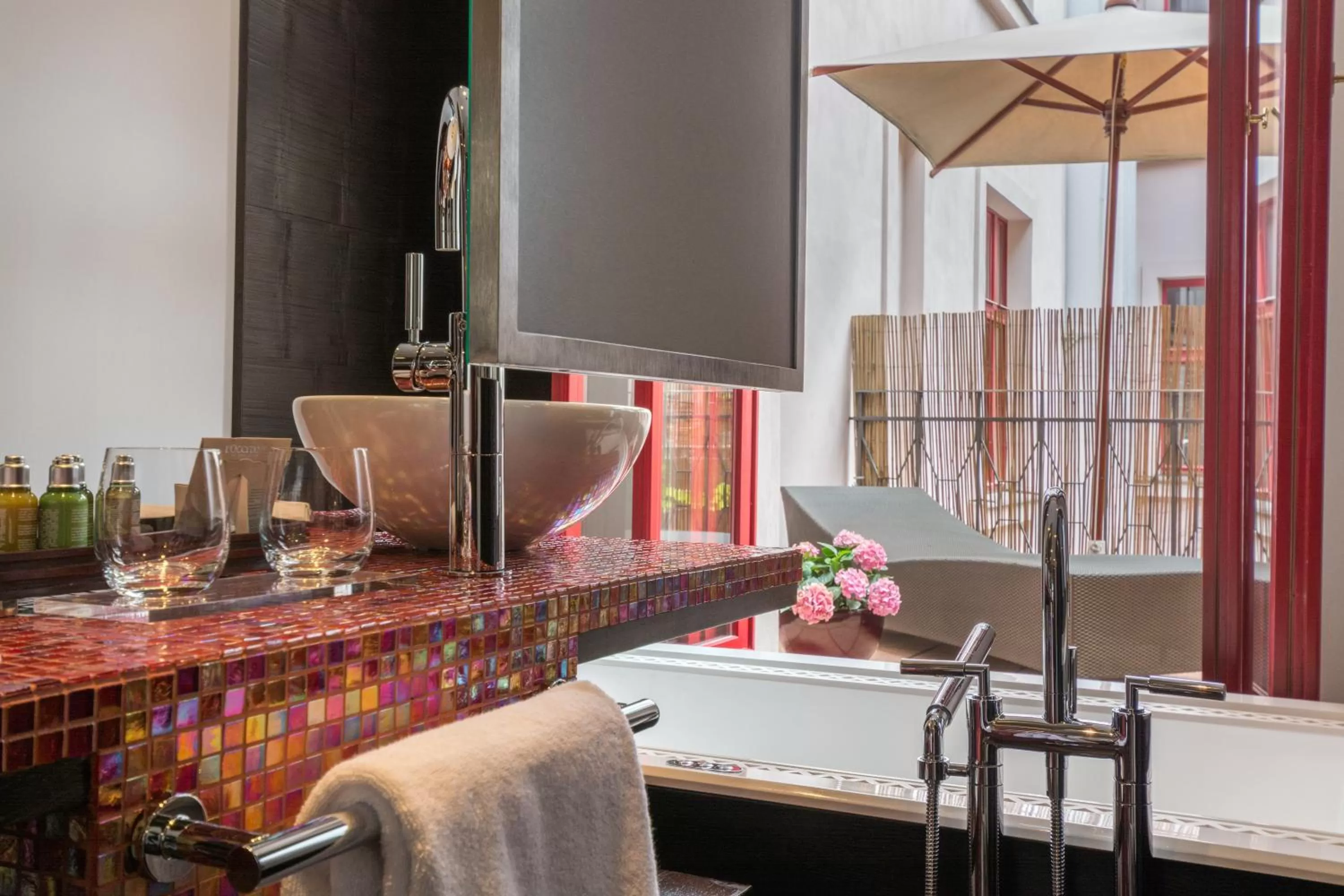 Bathroom in Buddha-Bar Hotel Prague