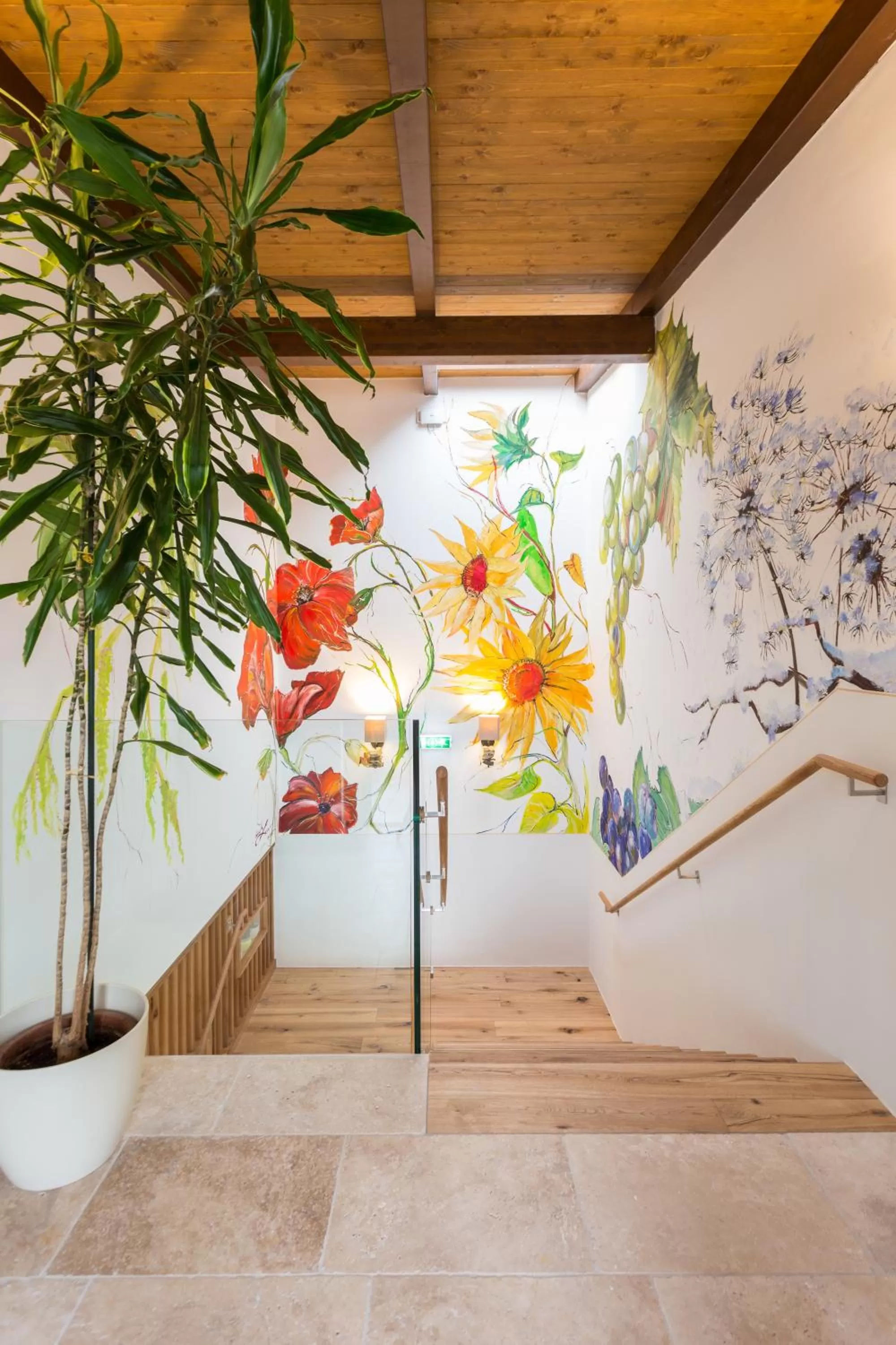 Decorative detail in Hotel Schlof Guat