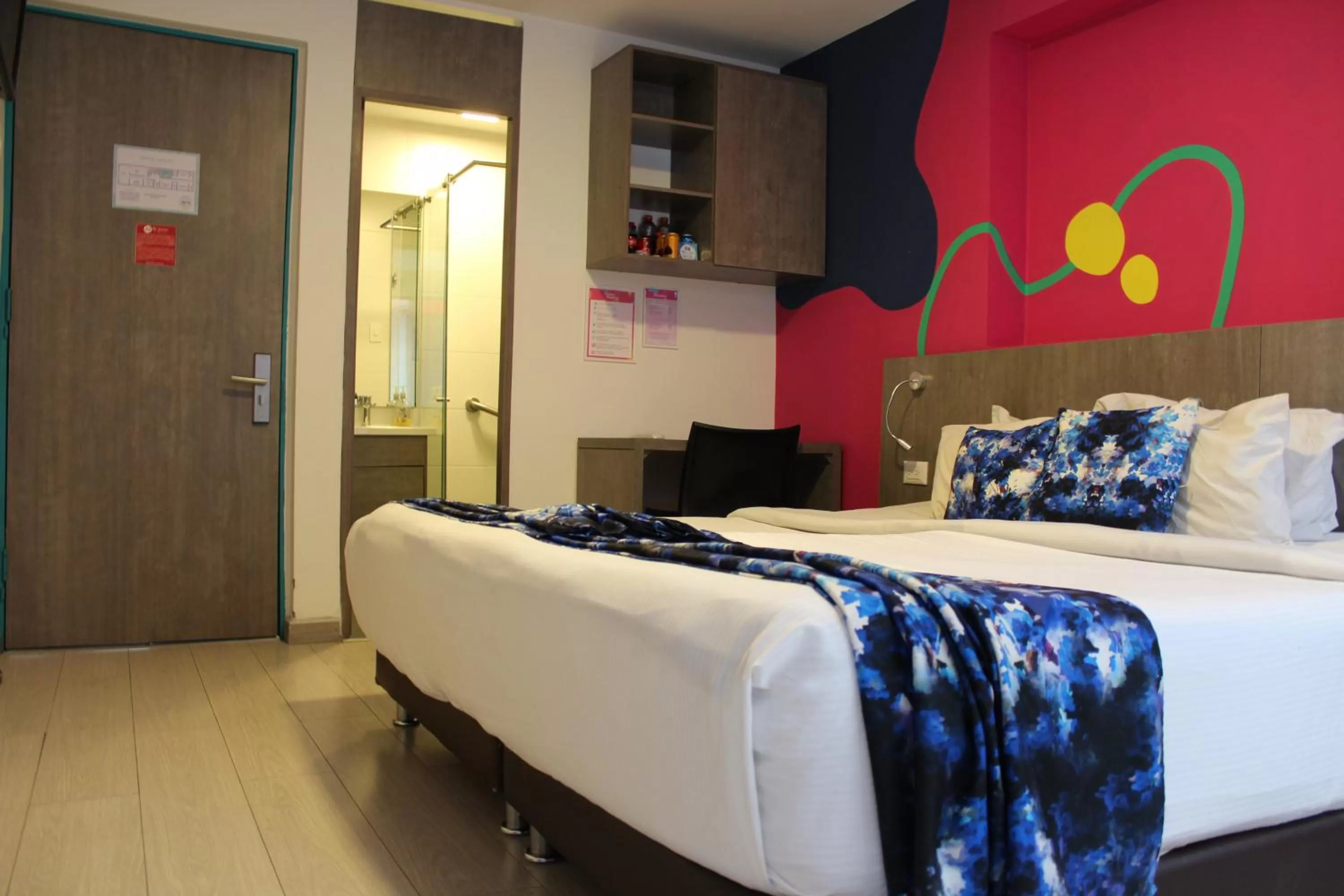 Bed in Agora Suites Self-Service Boutique Hotel