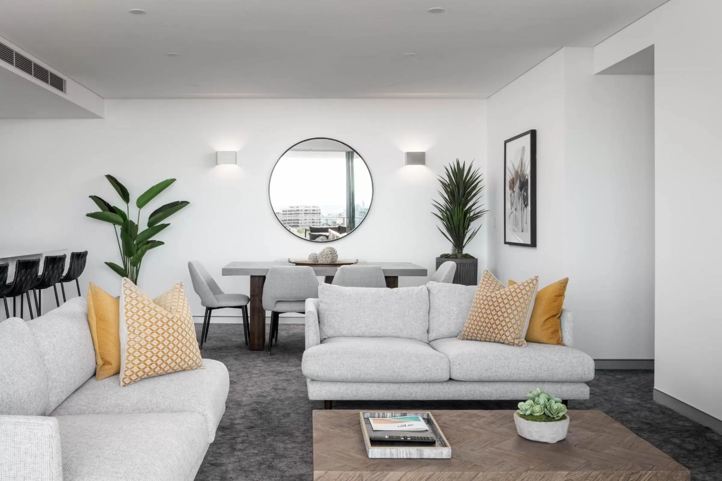 Seating Area in Argo Apartments