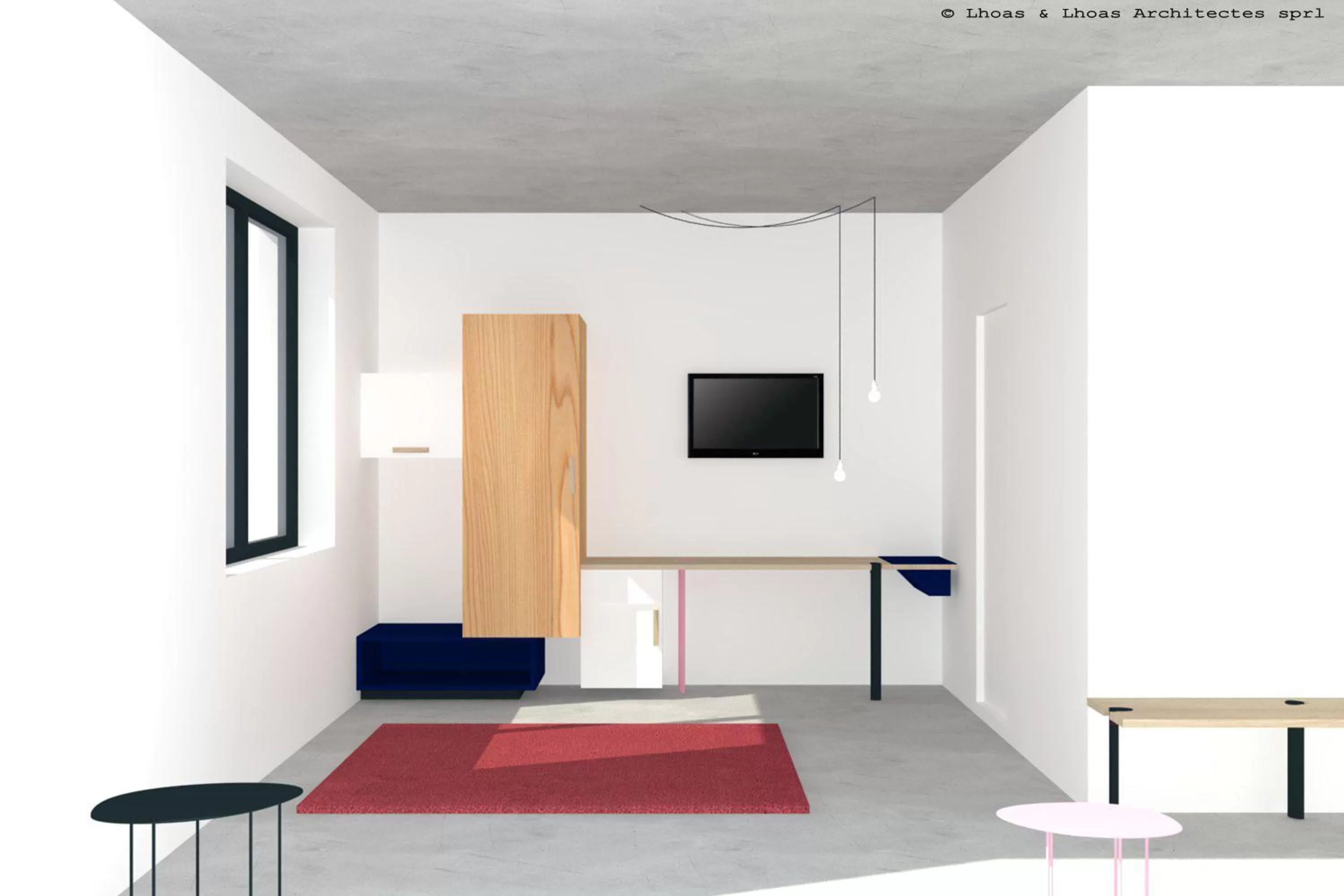 Decorative detail in Hôtel Belvue