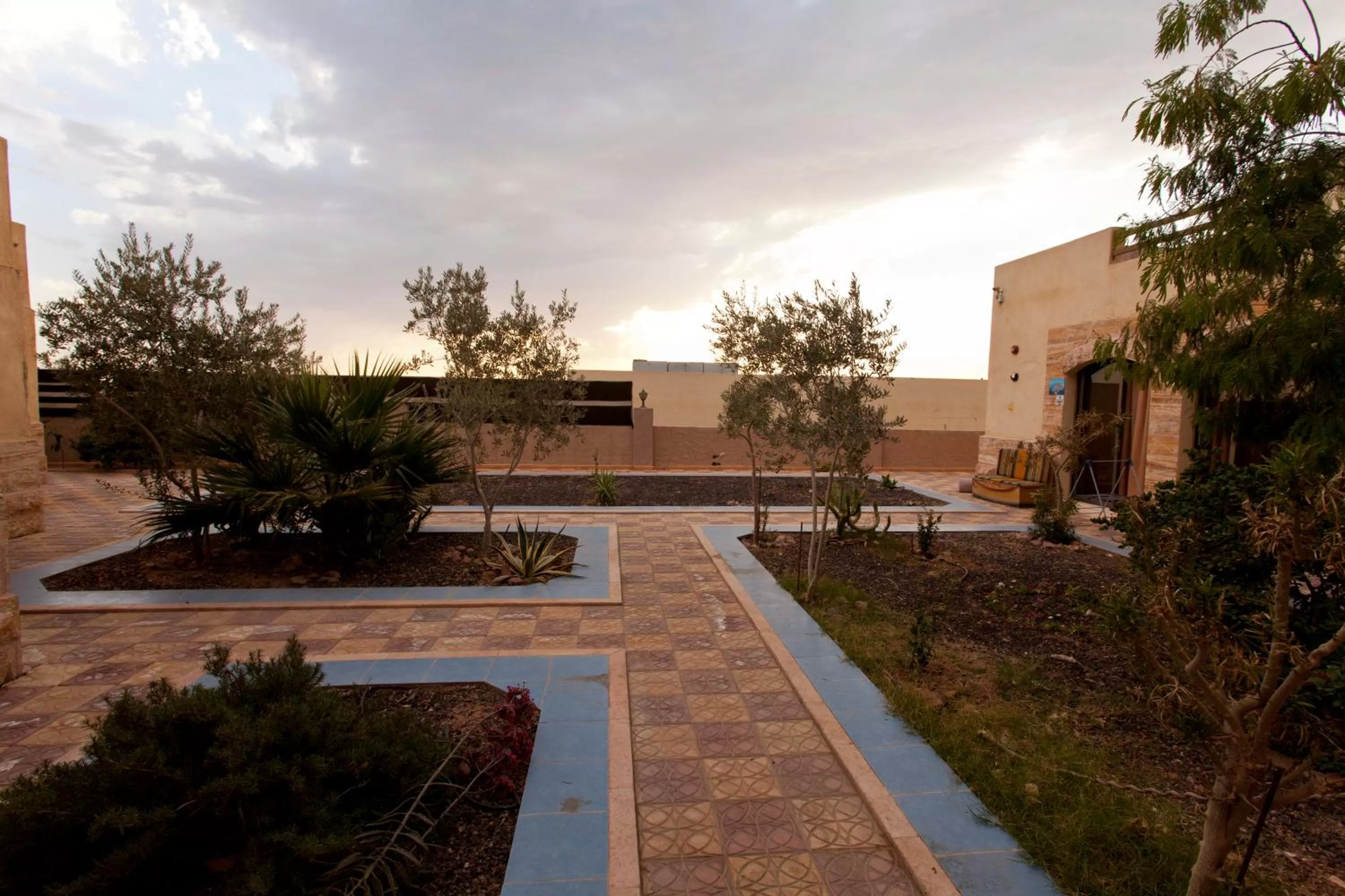 Garden in Arab Divers Dive Center and Bed & Breakfast