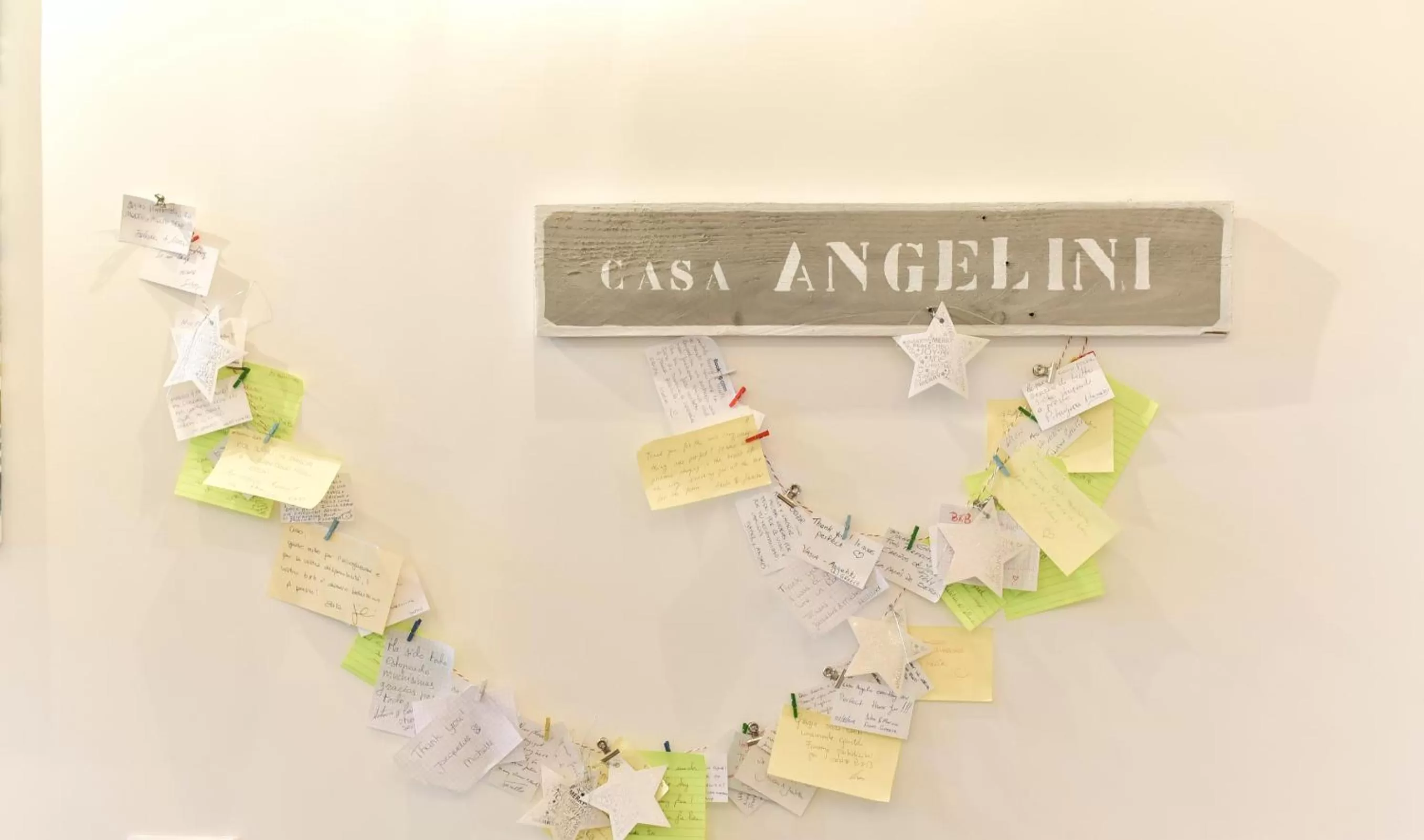 Decorative detail in B&B Casa Angelini