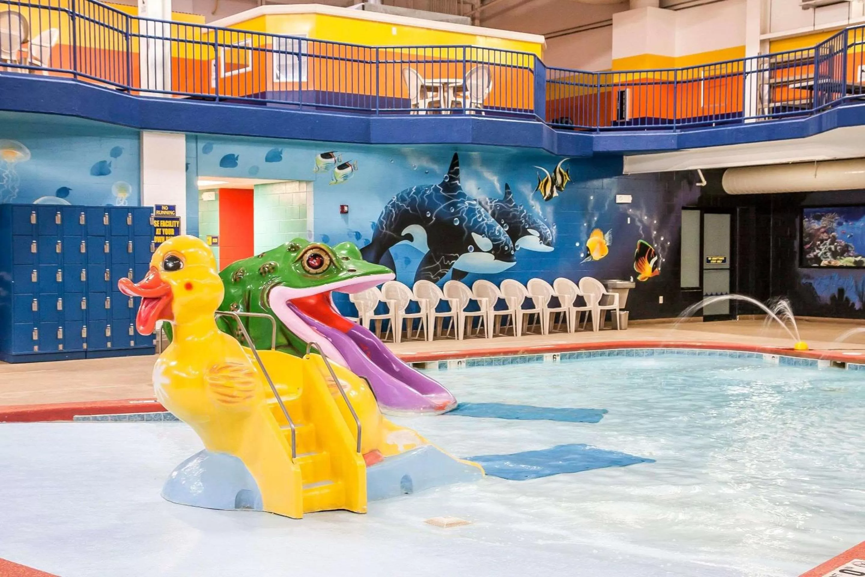 Aqua park in Sleep Inn & Suites Conference Center and Water Park