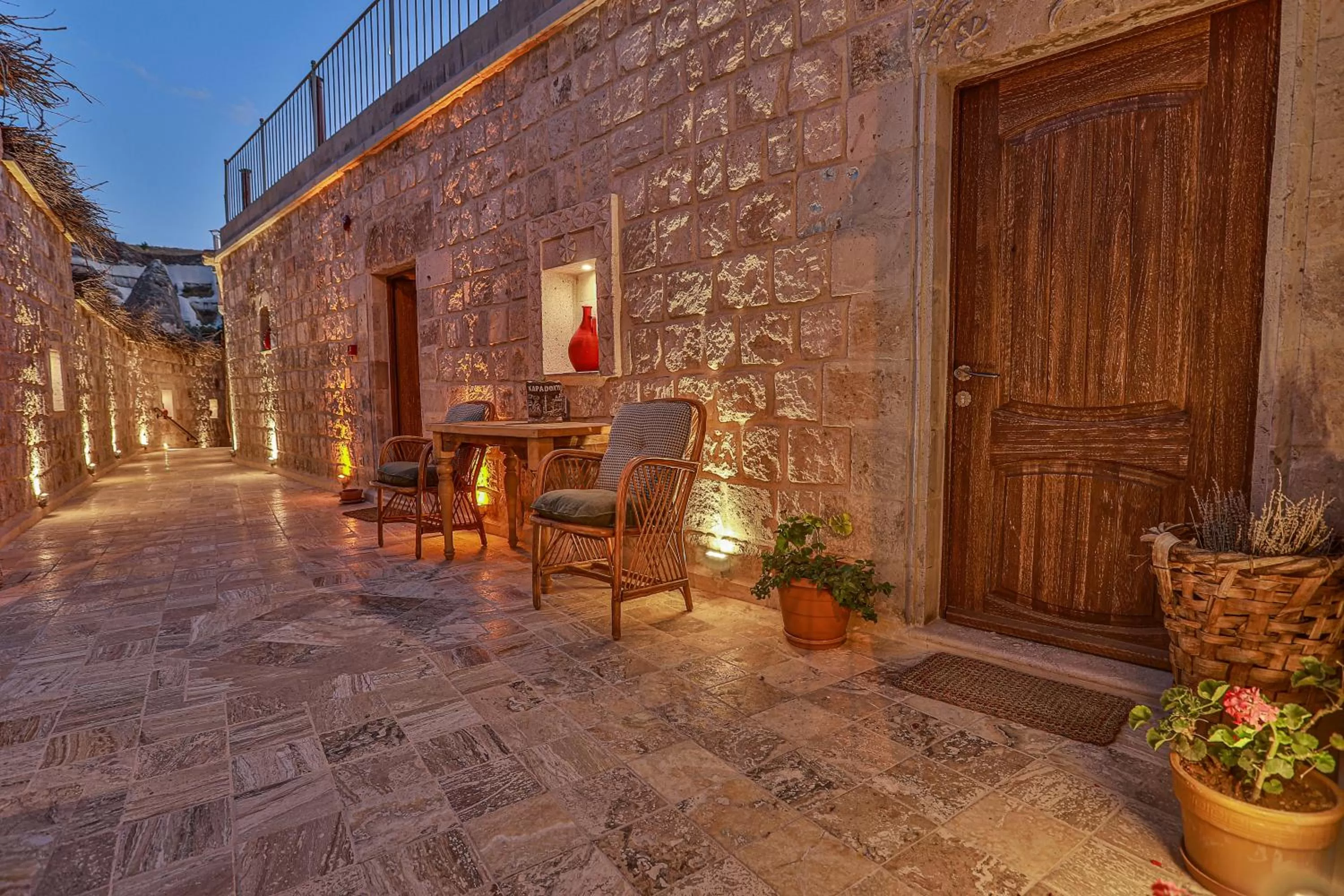 Facade/entrance in Şah Saray Cave Suites Halal Hotel