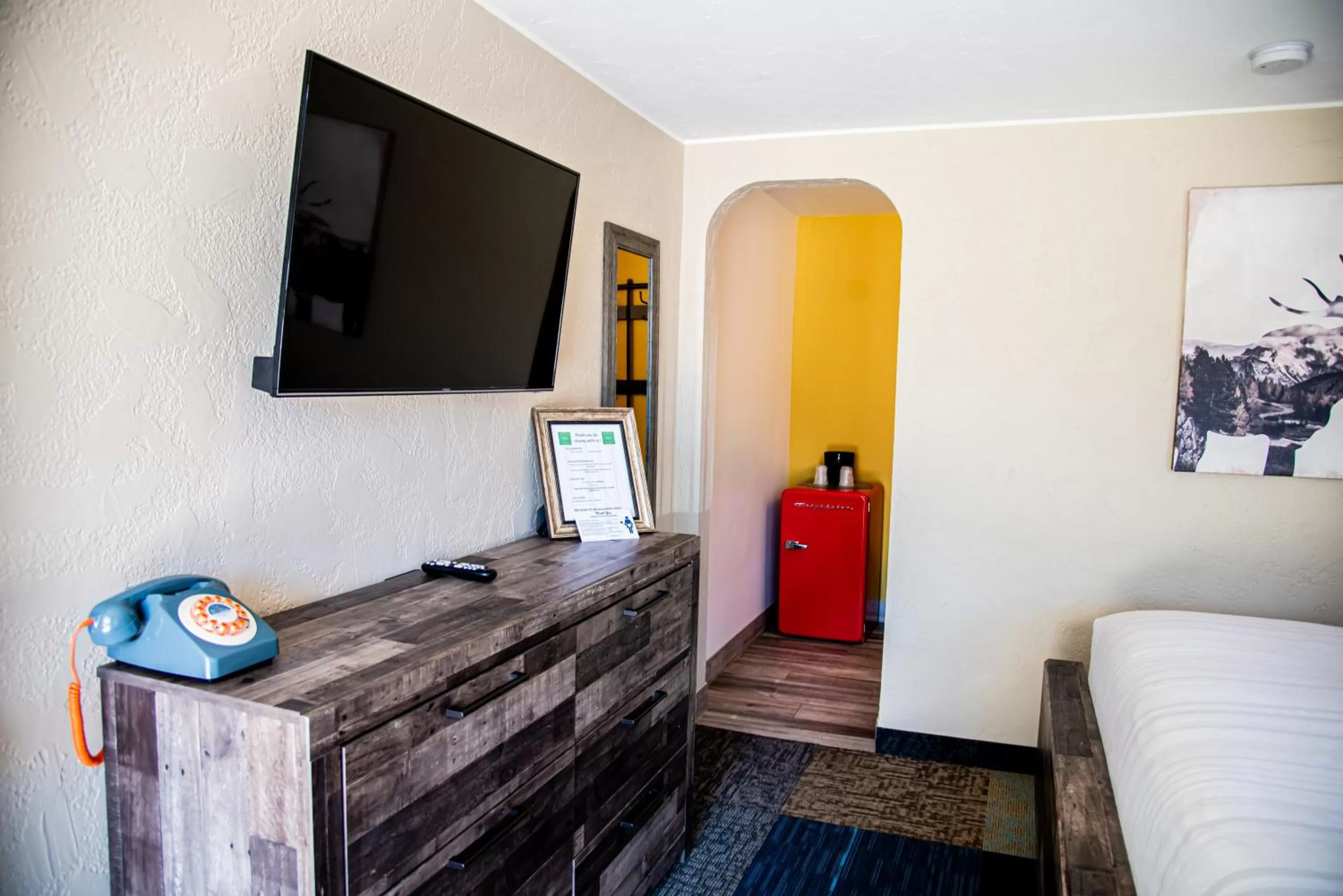 Bed in American Classic Inn