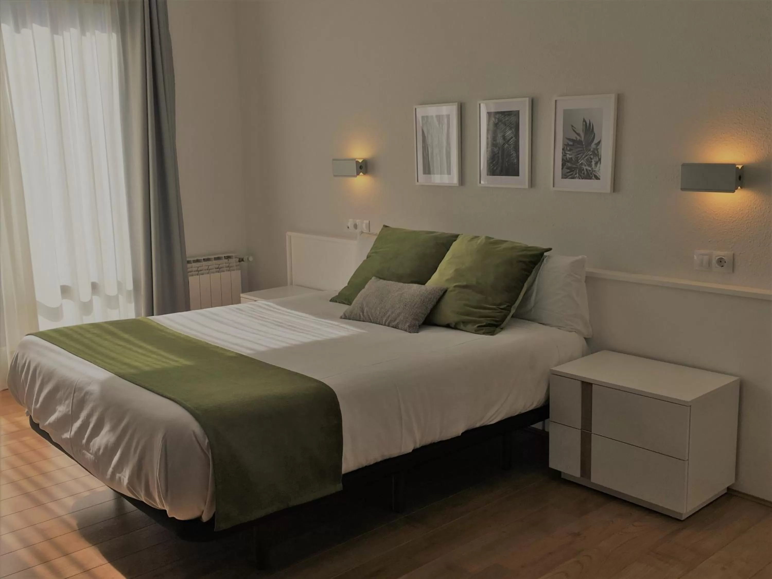 Bed in Hotel Elorrio