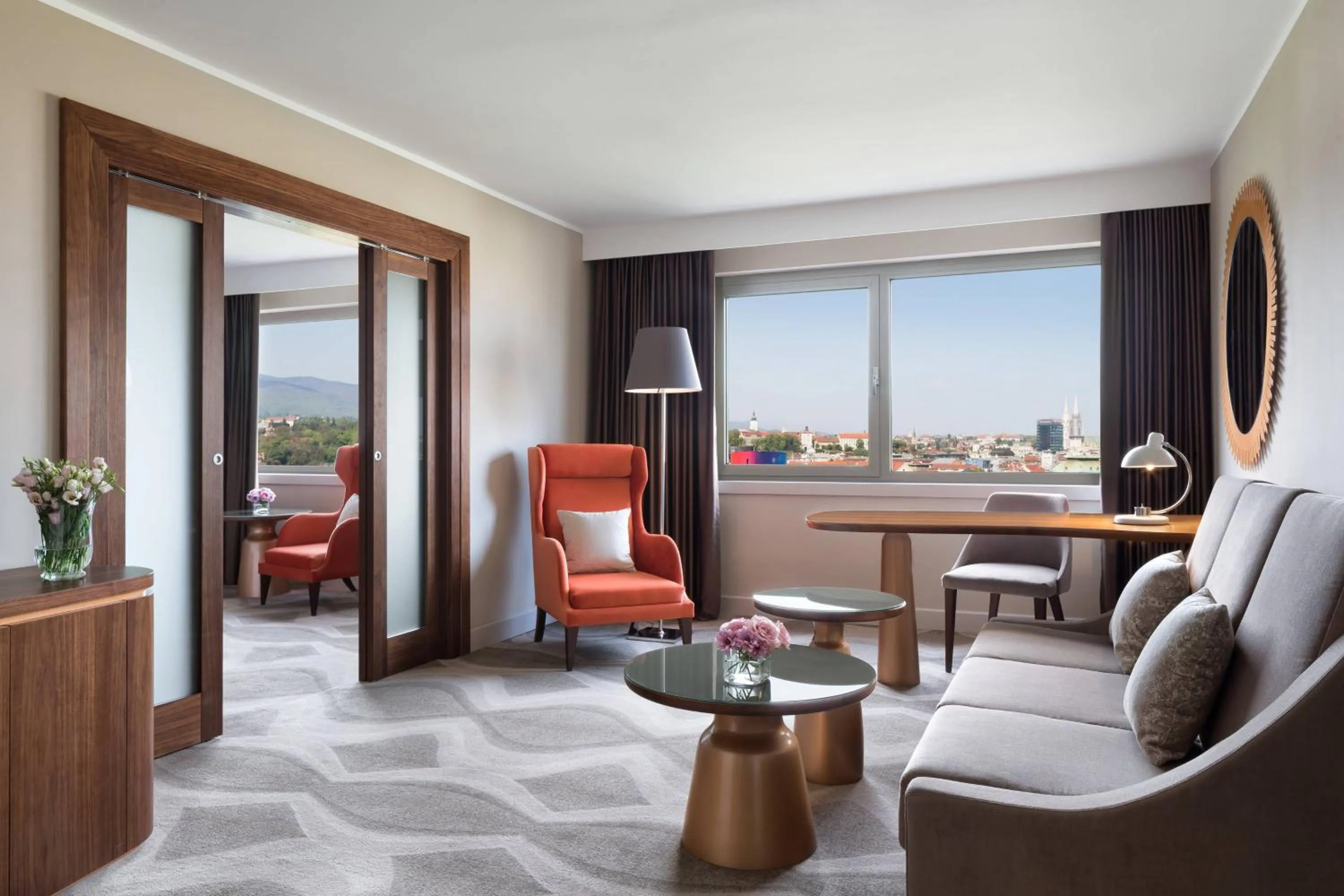 Living room in The Westin Zagreb