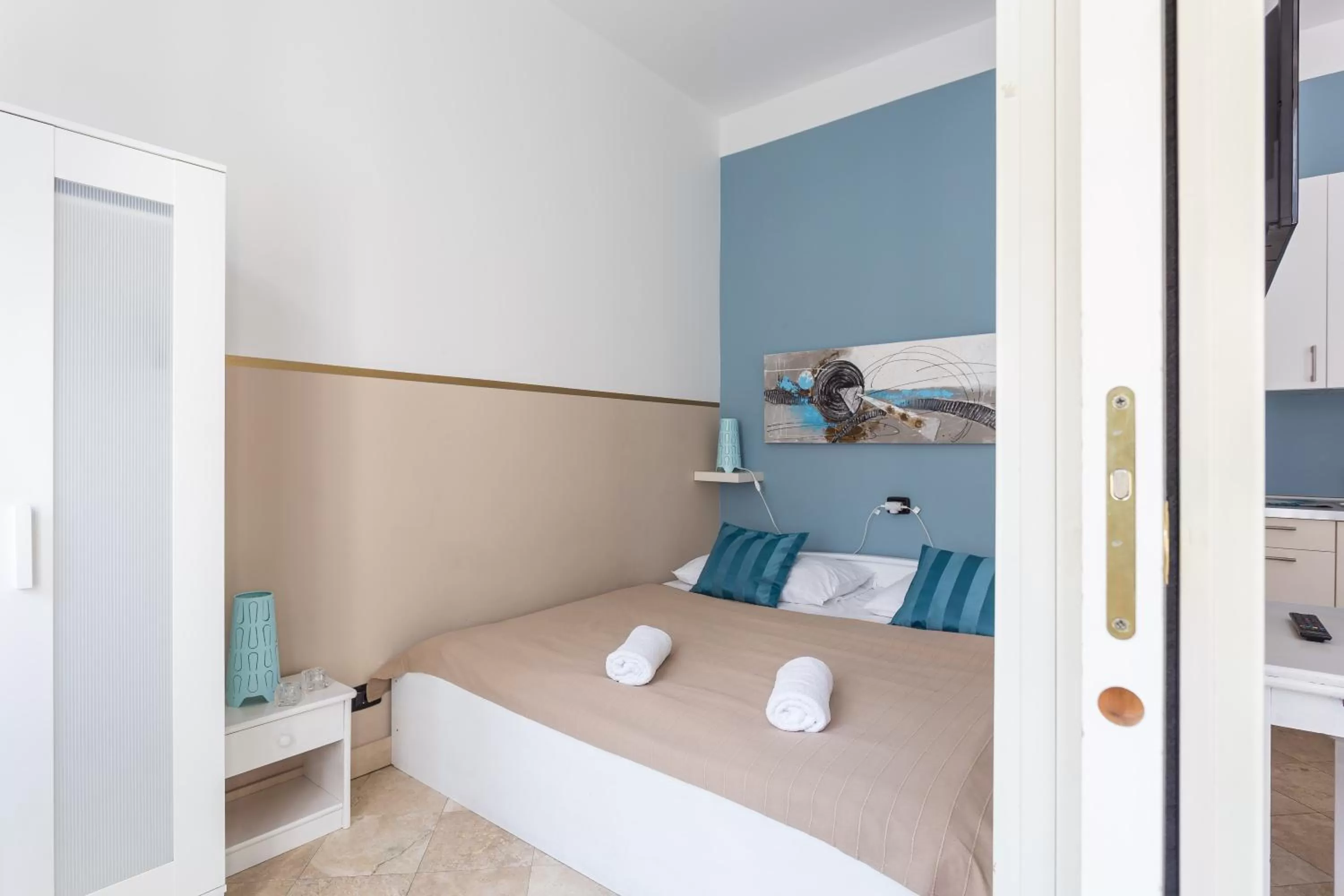 Bedroom, Bed in Legerova 33 Apartments