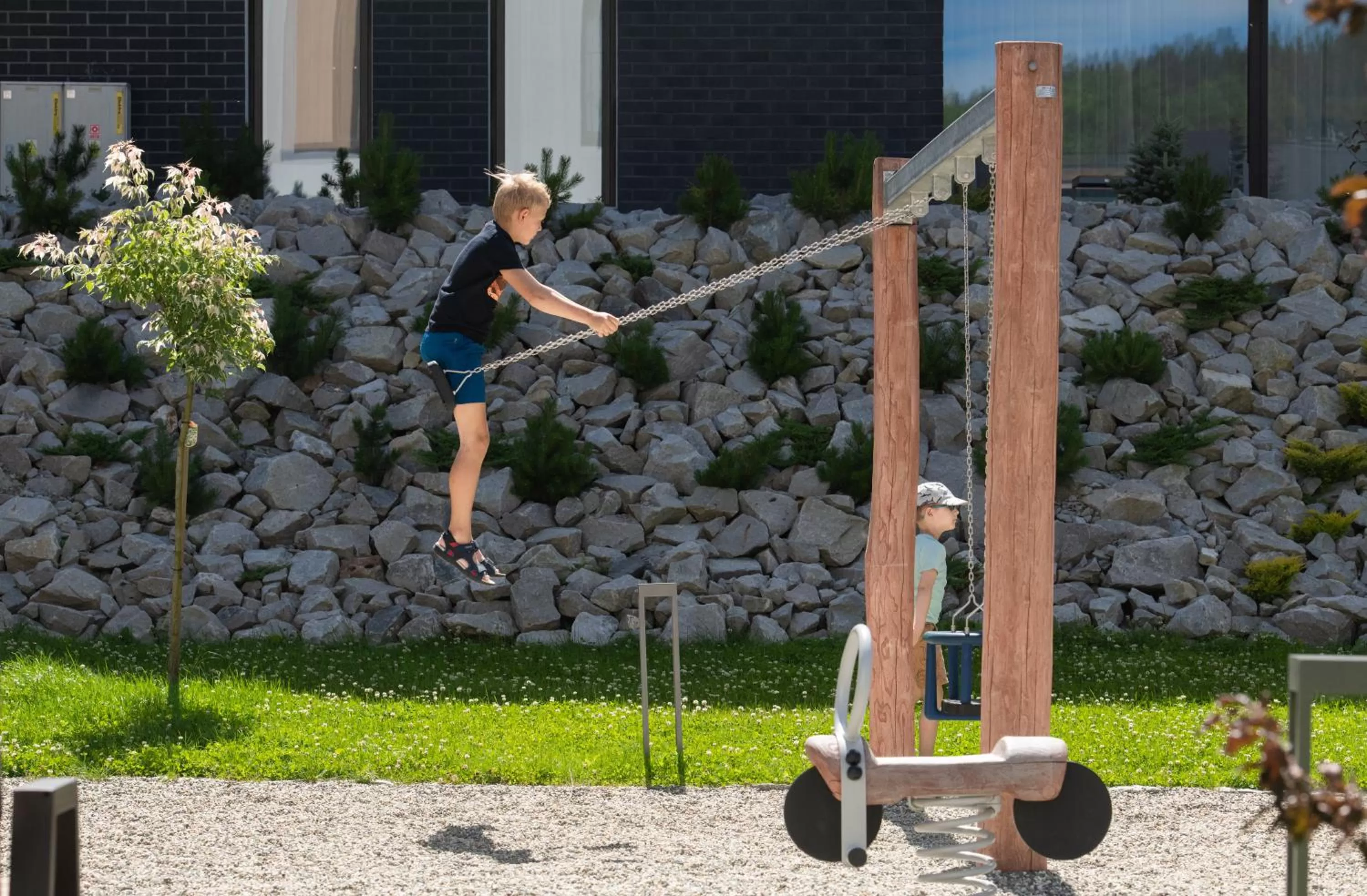 Children play ground in VISLOW Resort