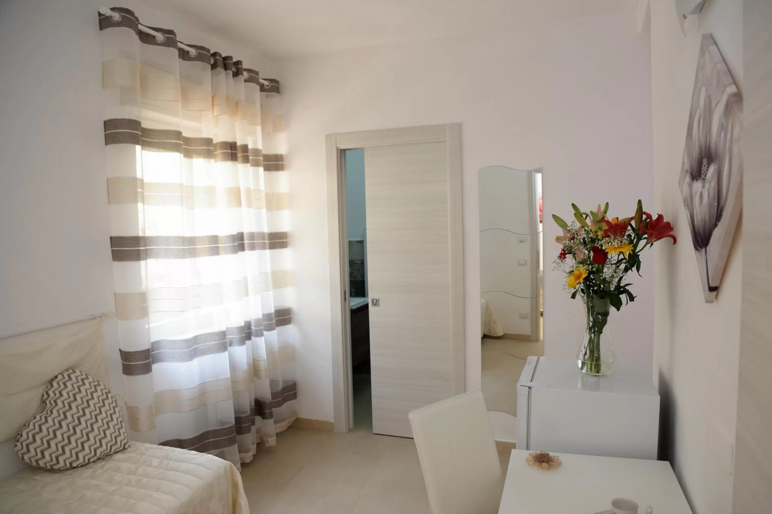 Bedroom in B&B Il Melograno Antico con Terrazza e Giardino