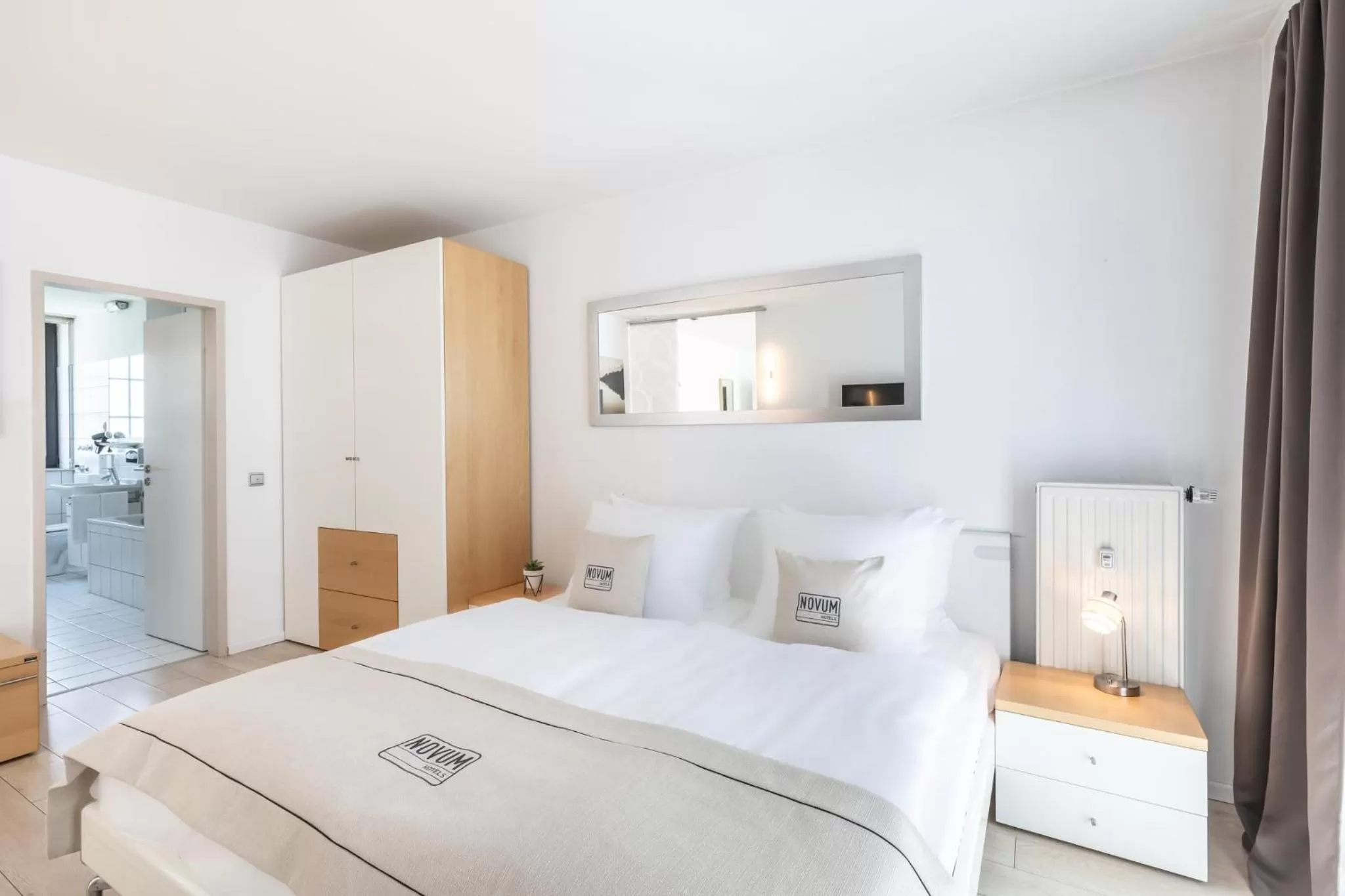 Photo of the whole room, Bed in Hotel Freiraum