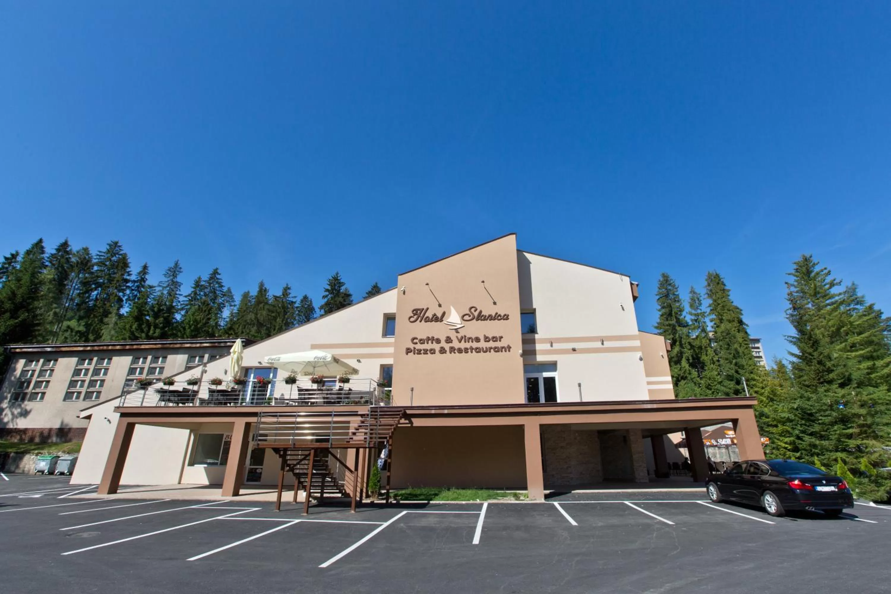 Property building in Hotel Slanica