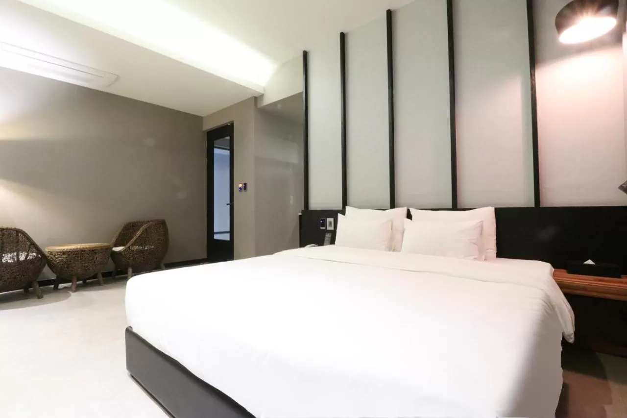 Bedroom, Bed in Hotel Marcher