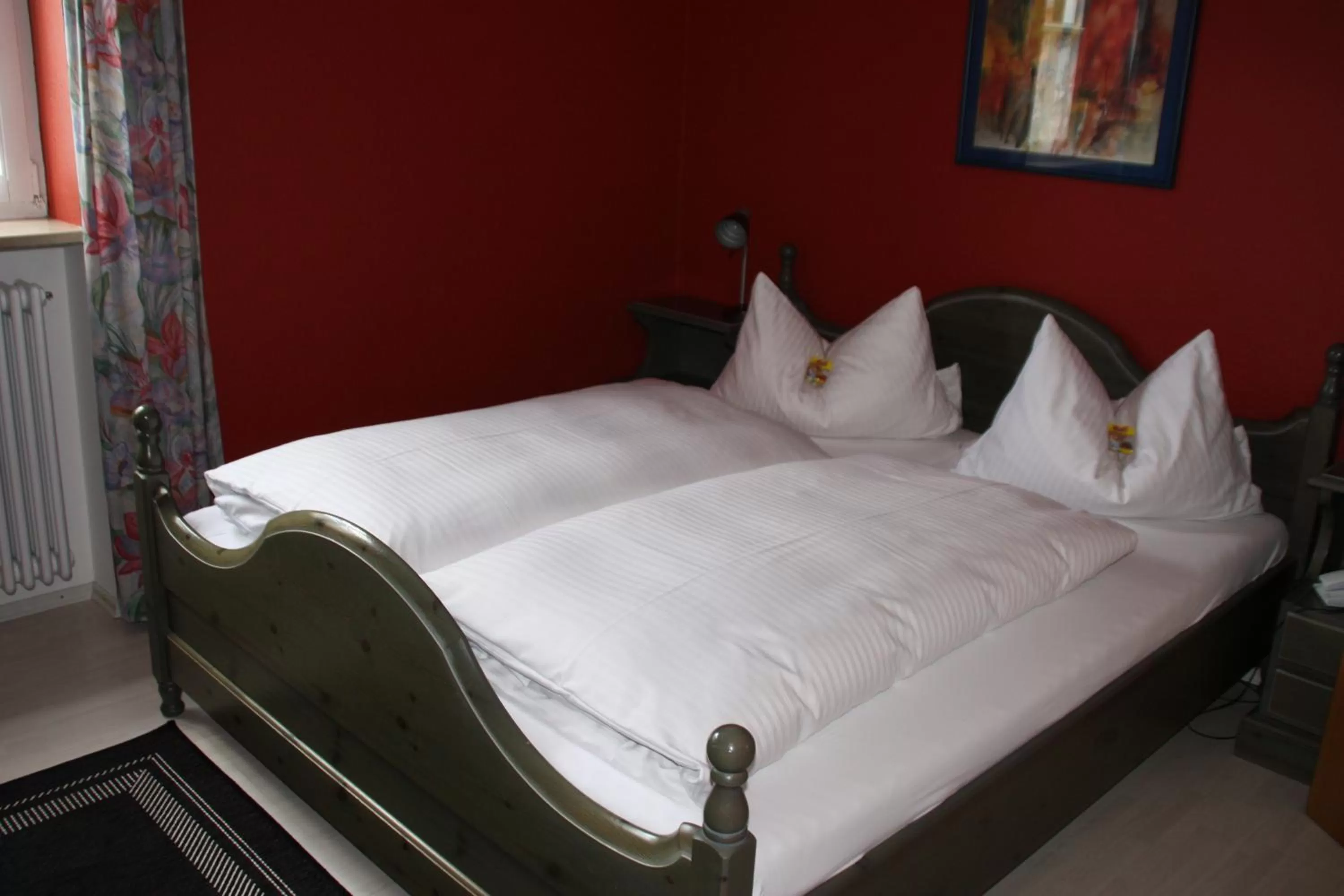 Bed in Hotel Gasthaus Wangerhof