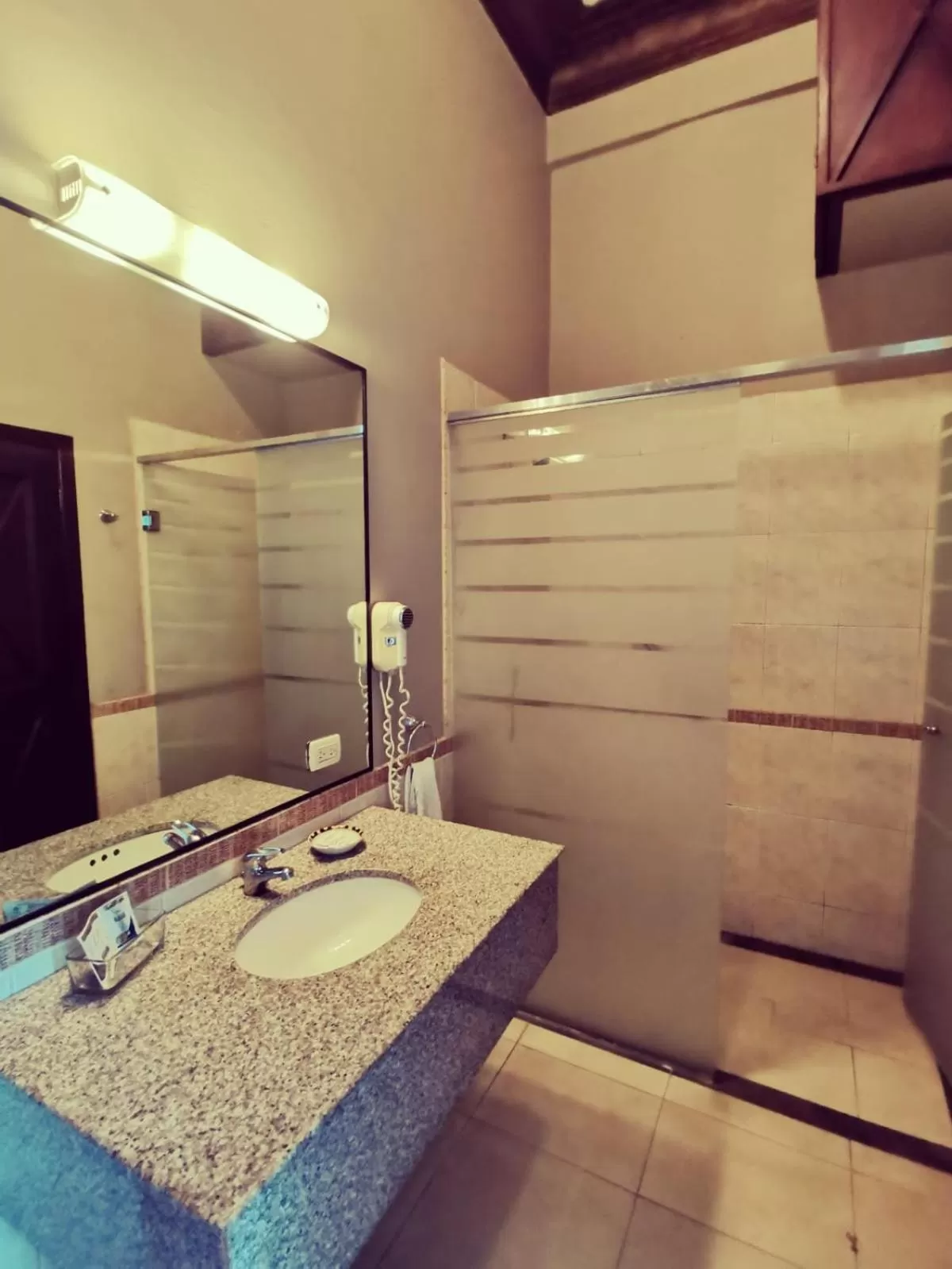 Shower in Hotel Boutique Mansion Del Rio