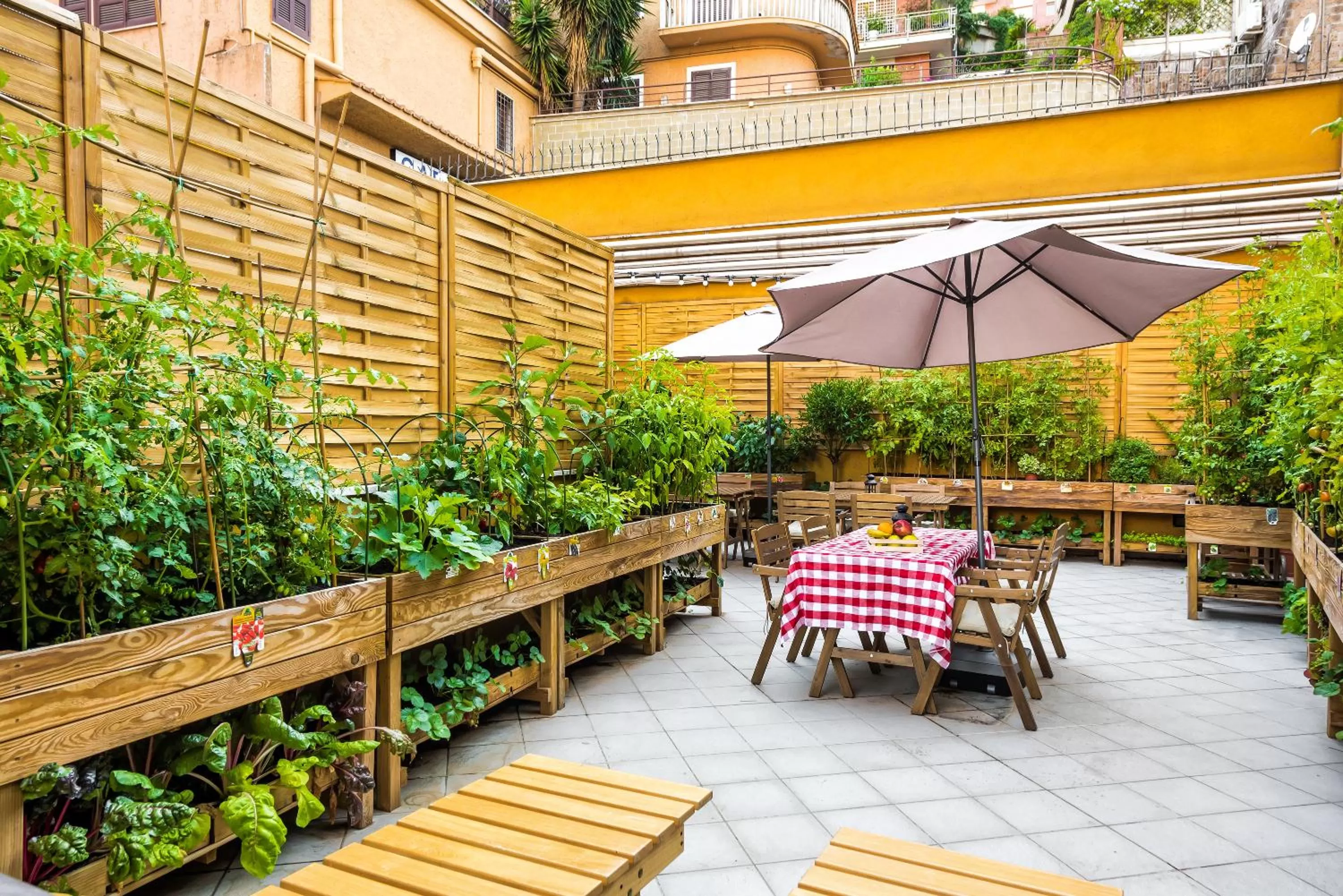 Garden in Trilussa Palace Hotel Congress & Spa