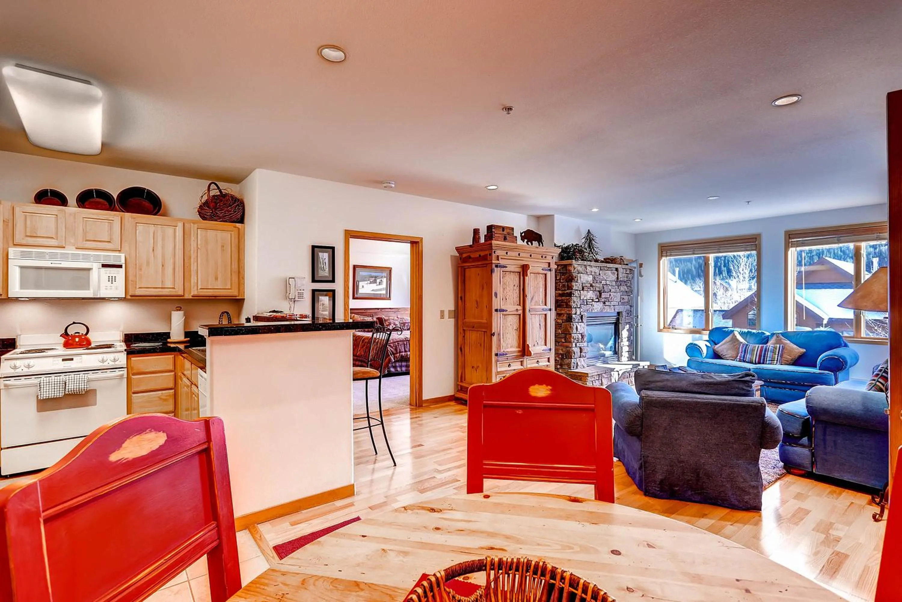 Kitchen or kitchenette in Gateway Mountain Lodge by Keystone Resort