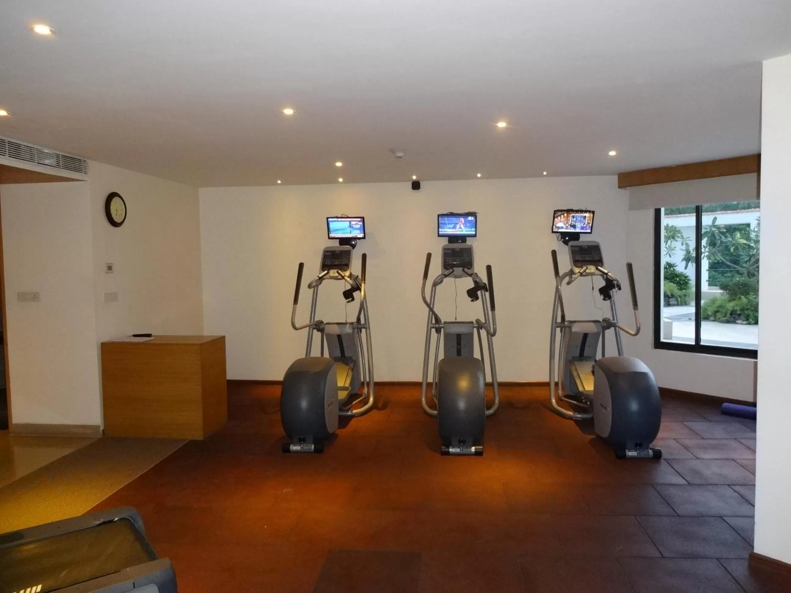 Fitness centre/facilities in Marigold Hotel
