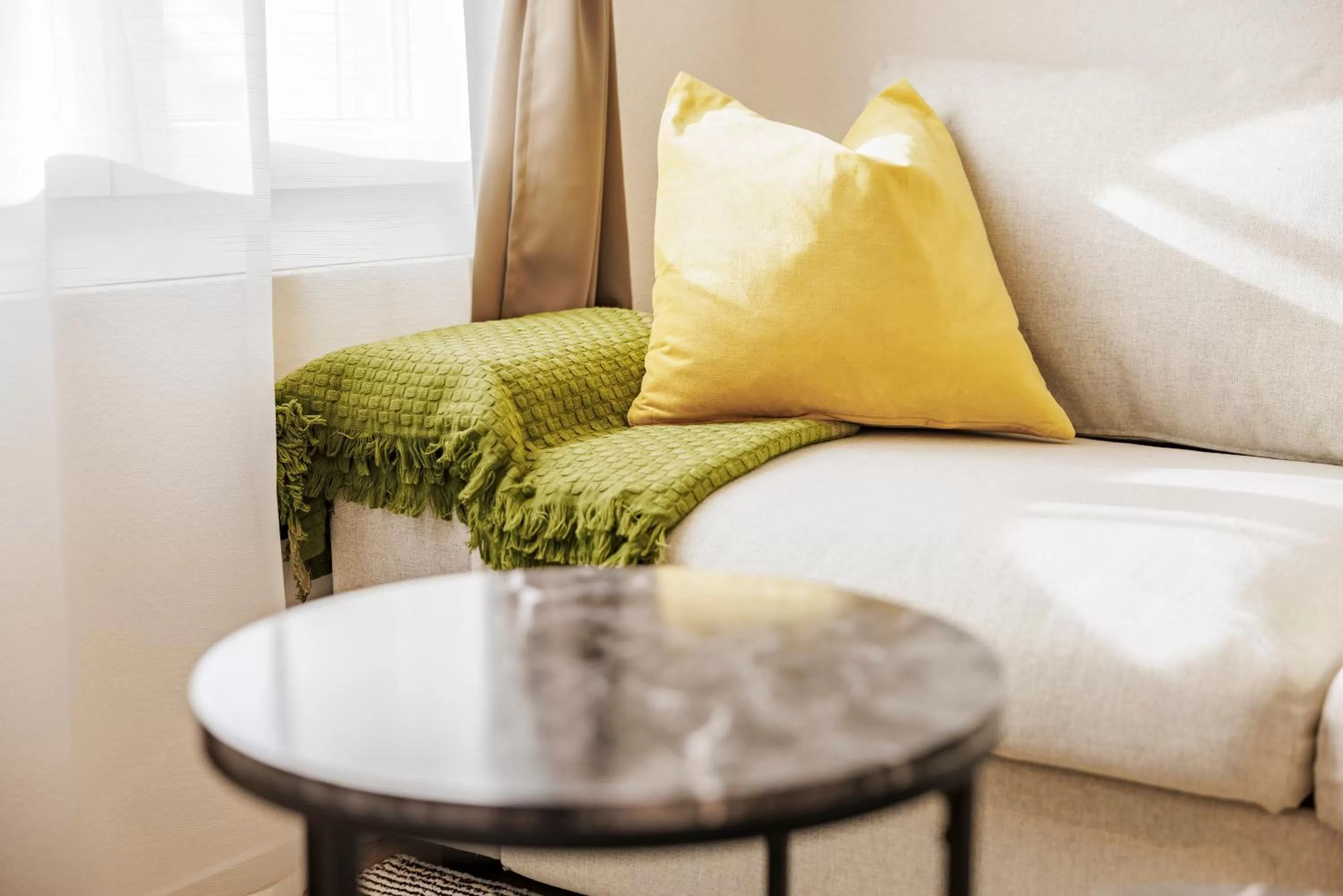 Seating area, Bed in EH Apartments Jupiter