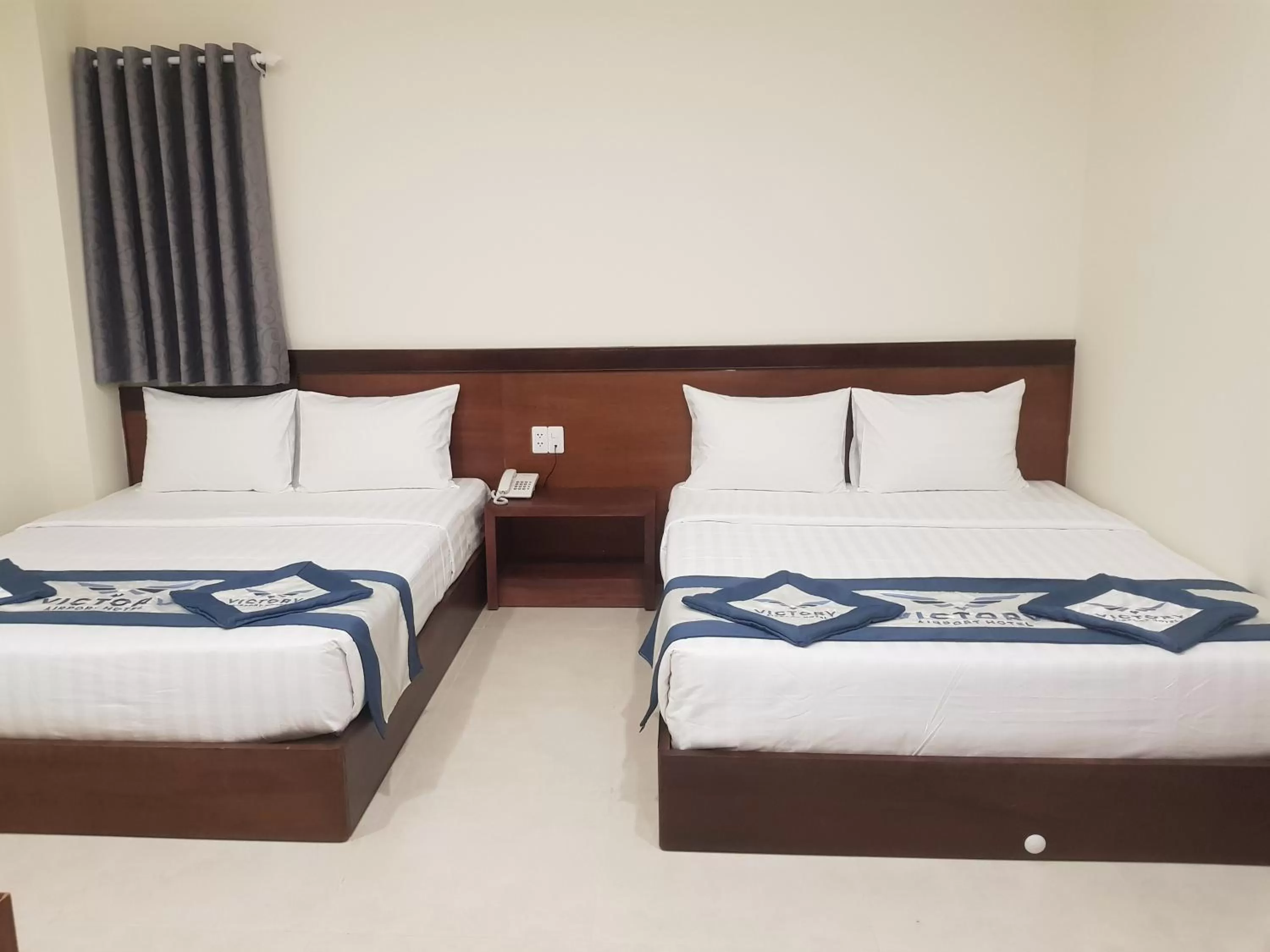 Bed in Victory Airport Hotel