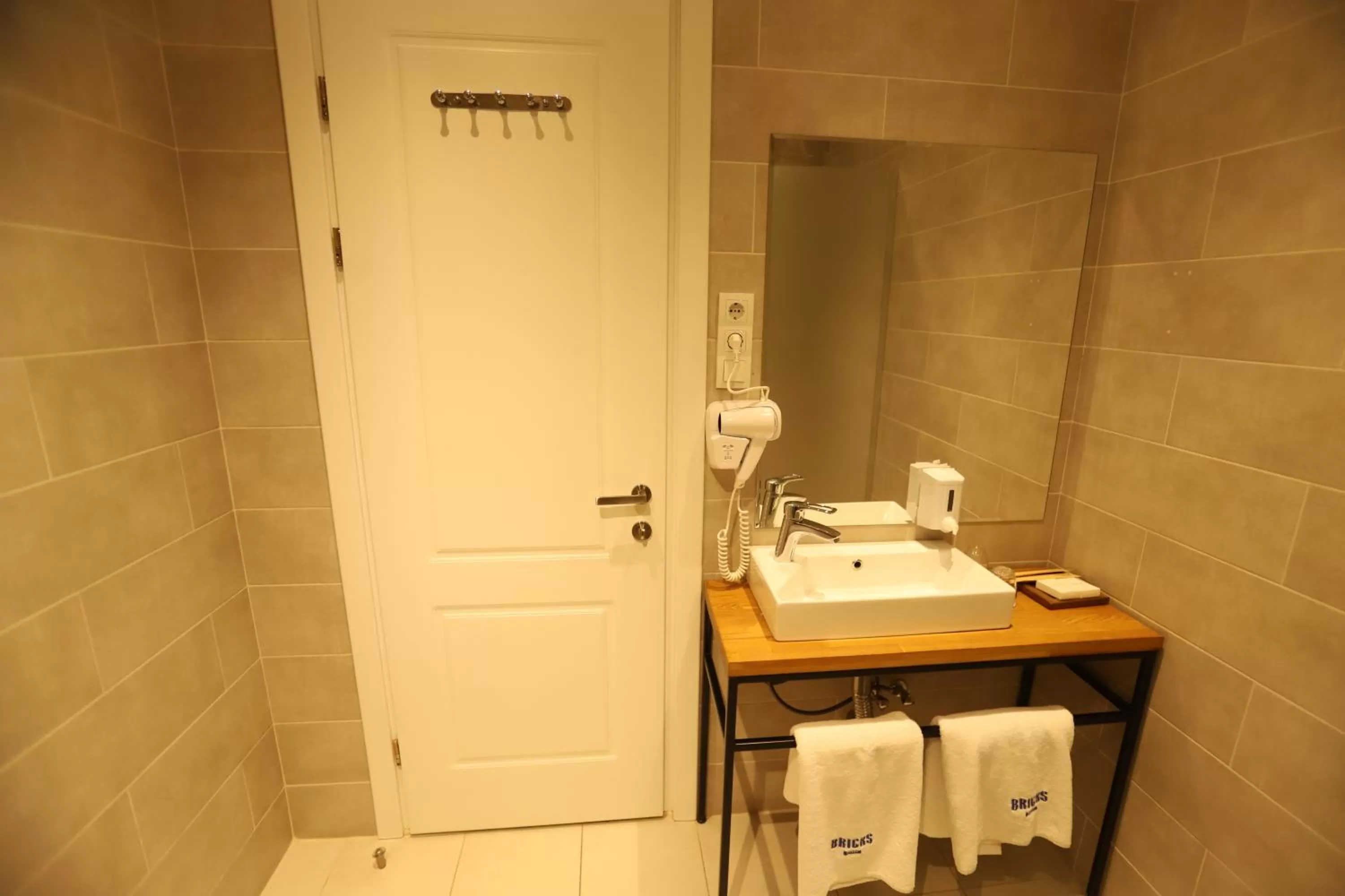 Bathroom in Bricks Hotel Tbilisi