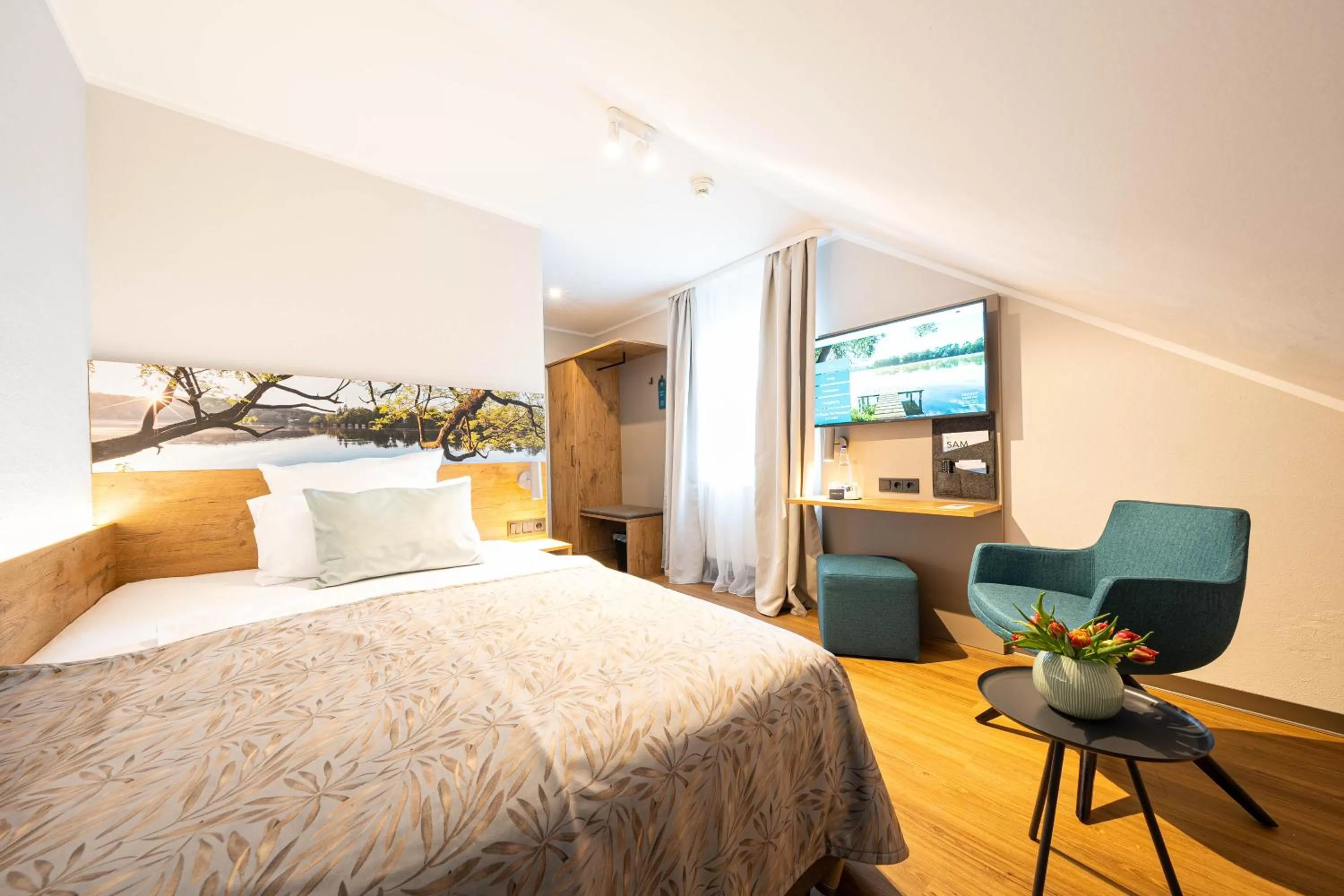 Photo of the whole room, Bed in Sopherl am See