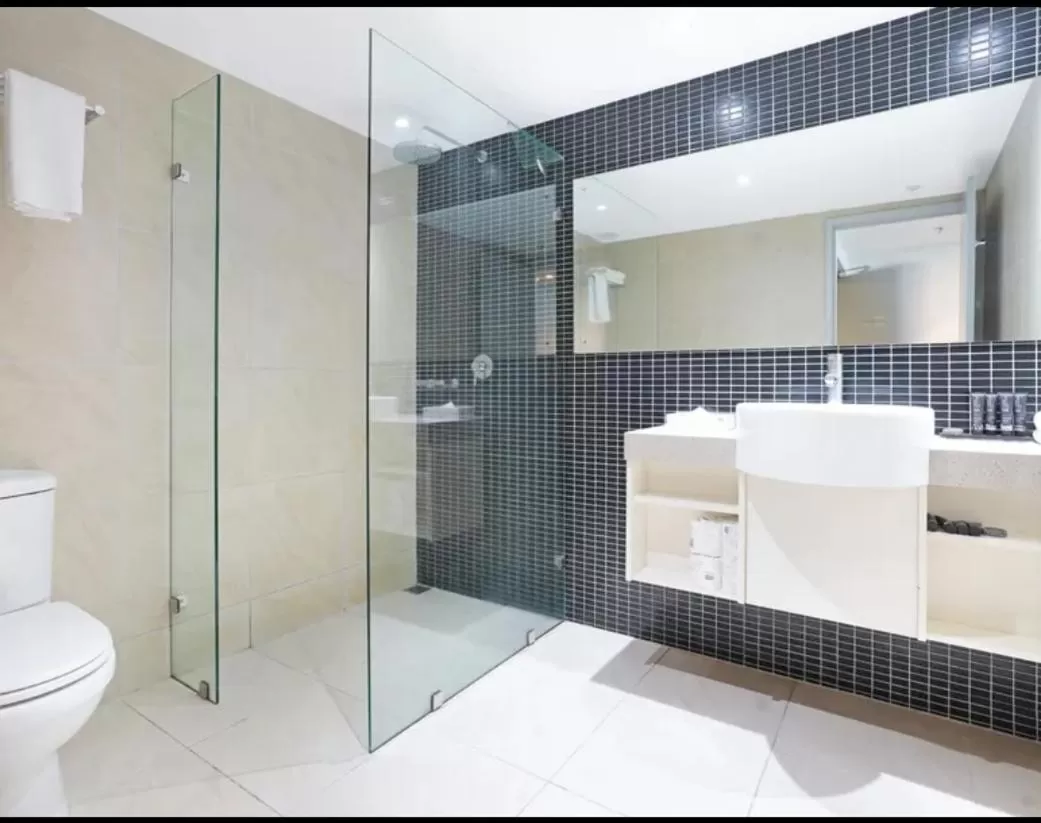 Shower in Darwin Harbour Suites