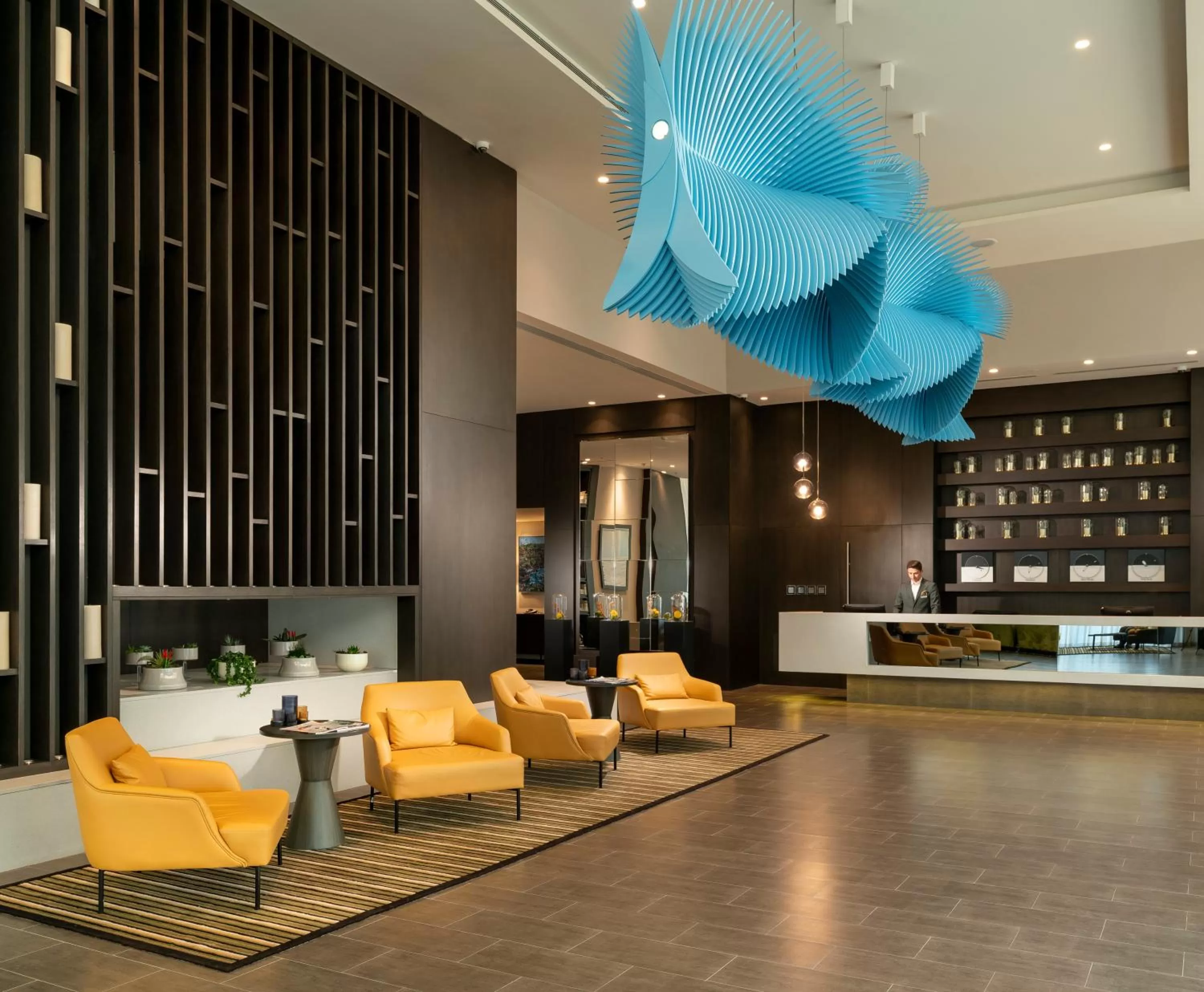 Lobby or reception in WestSide Residences by Rotana