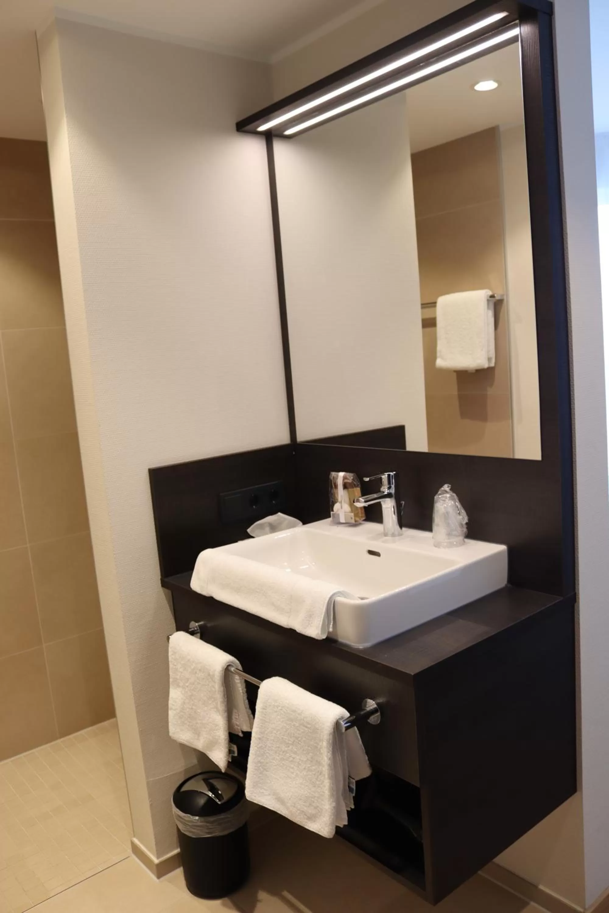 Bathroom in EINSTEIN Hotel am Römerpark