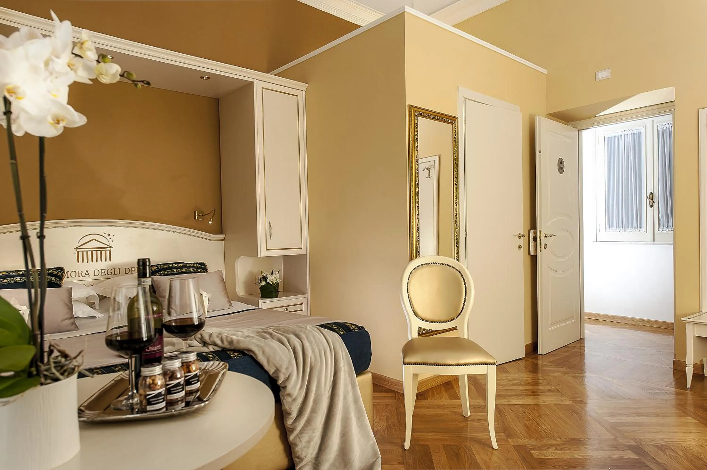 Bedroom in Dimora Degli Dei