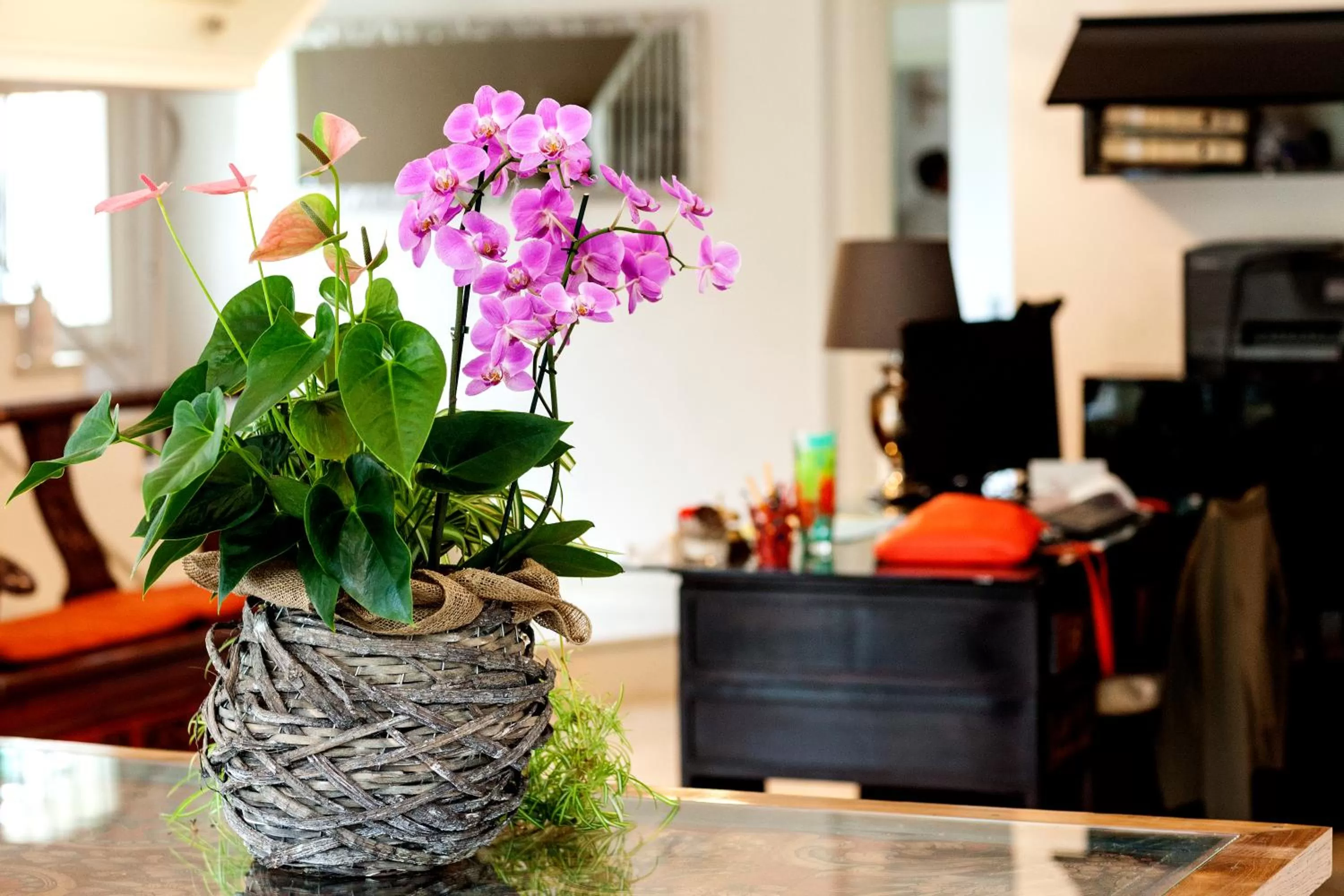 Lobby or reception in La Villa Desenzano