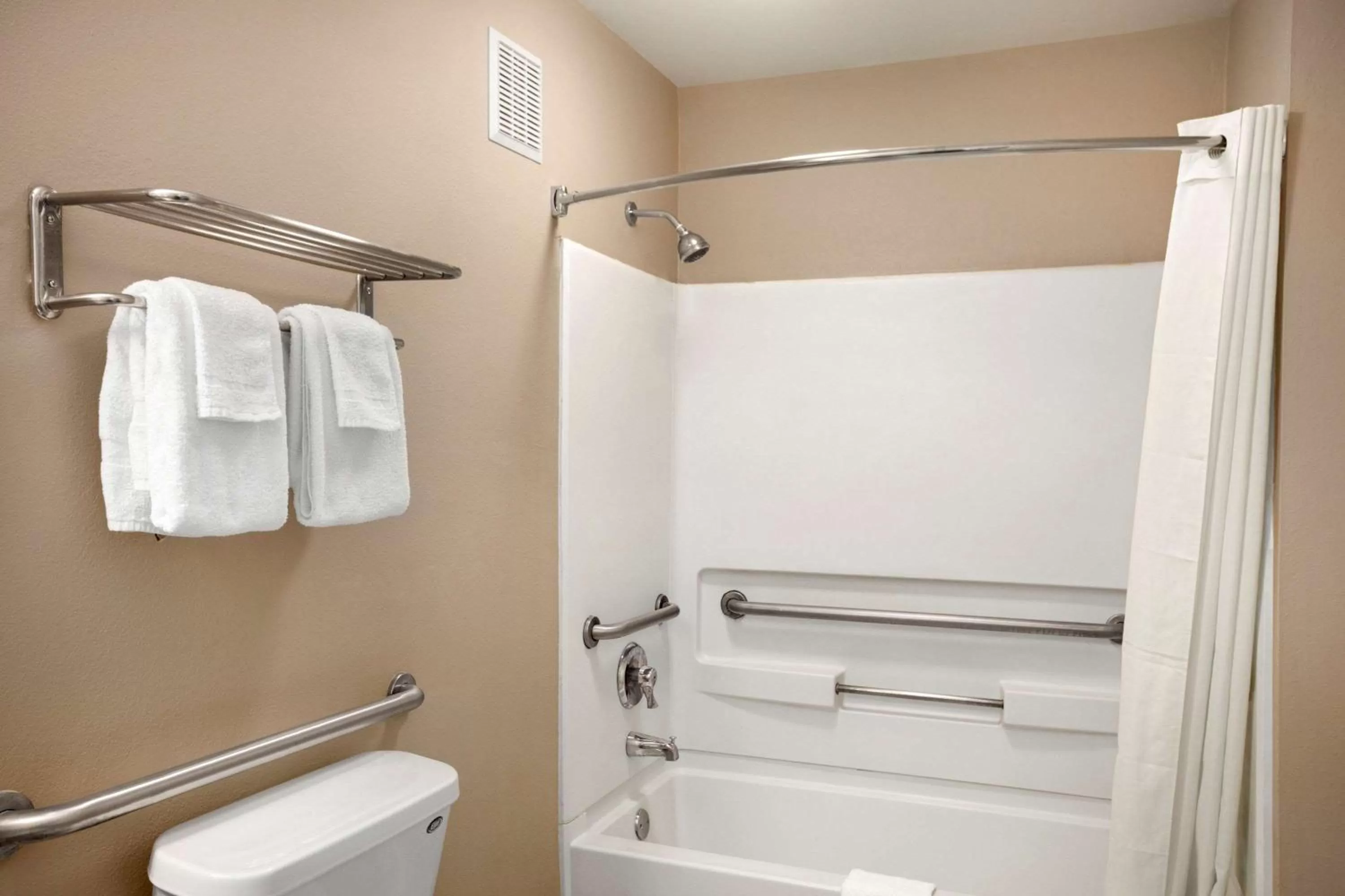 Bathroom in Super 8 by Wyndham Jackson