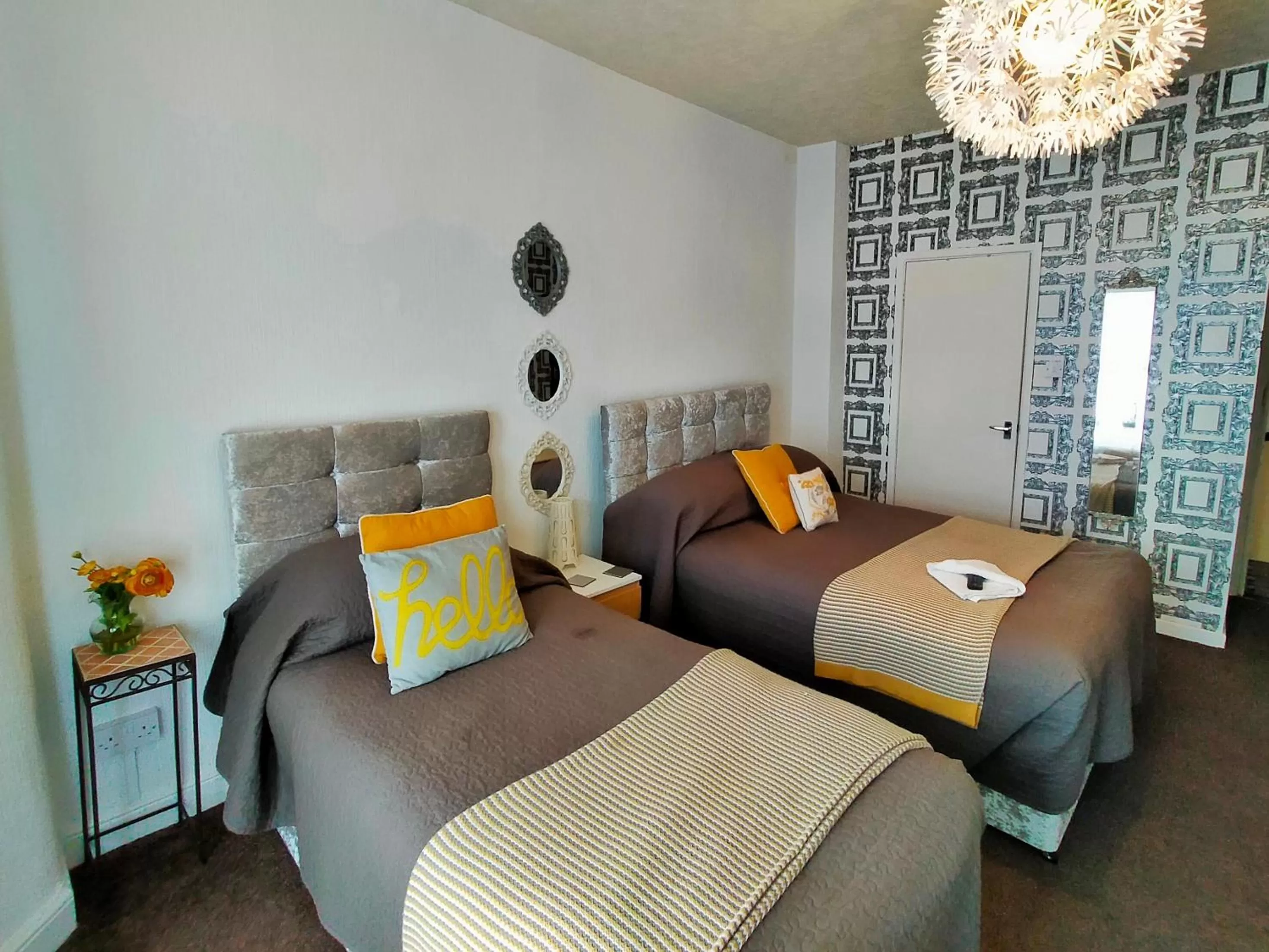 Bed in Hotel Babylon