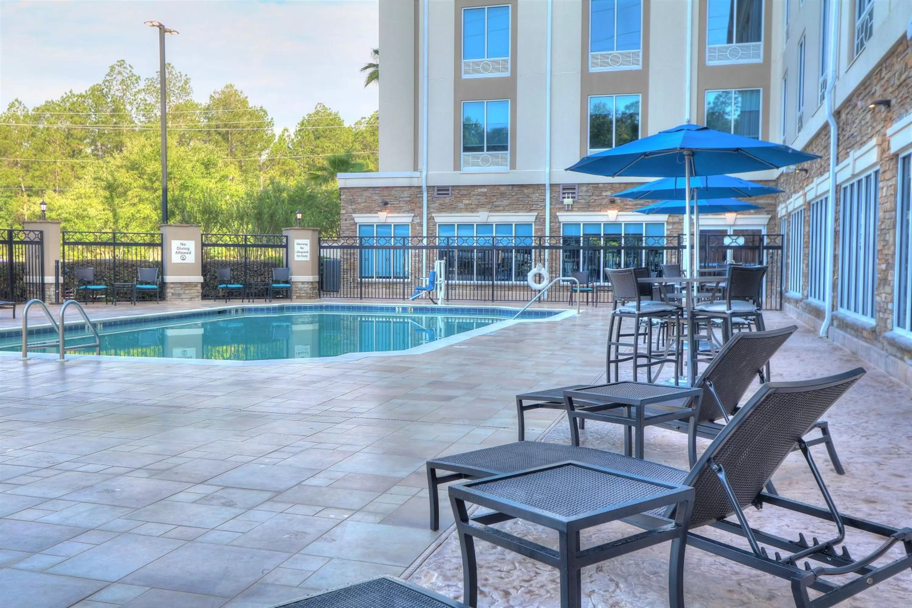 Swimming pool in Holiday Inn Express Hotel & Suites Mobile Saraland by IHG