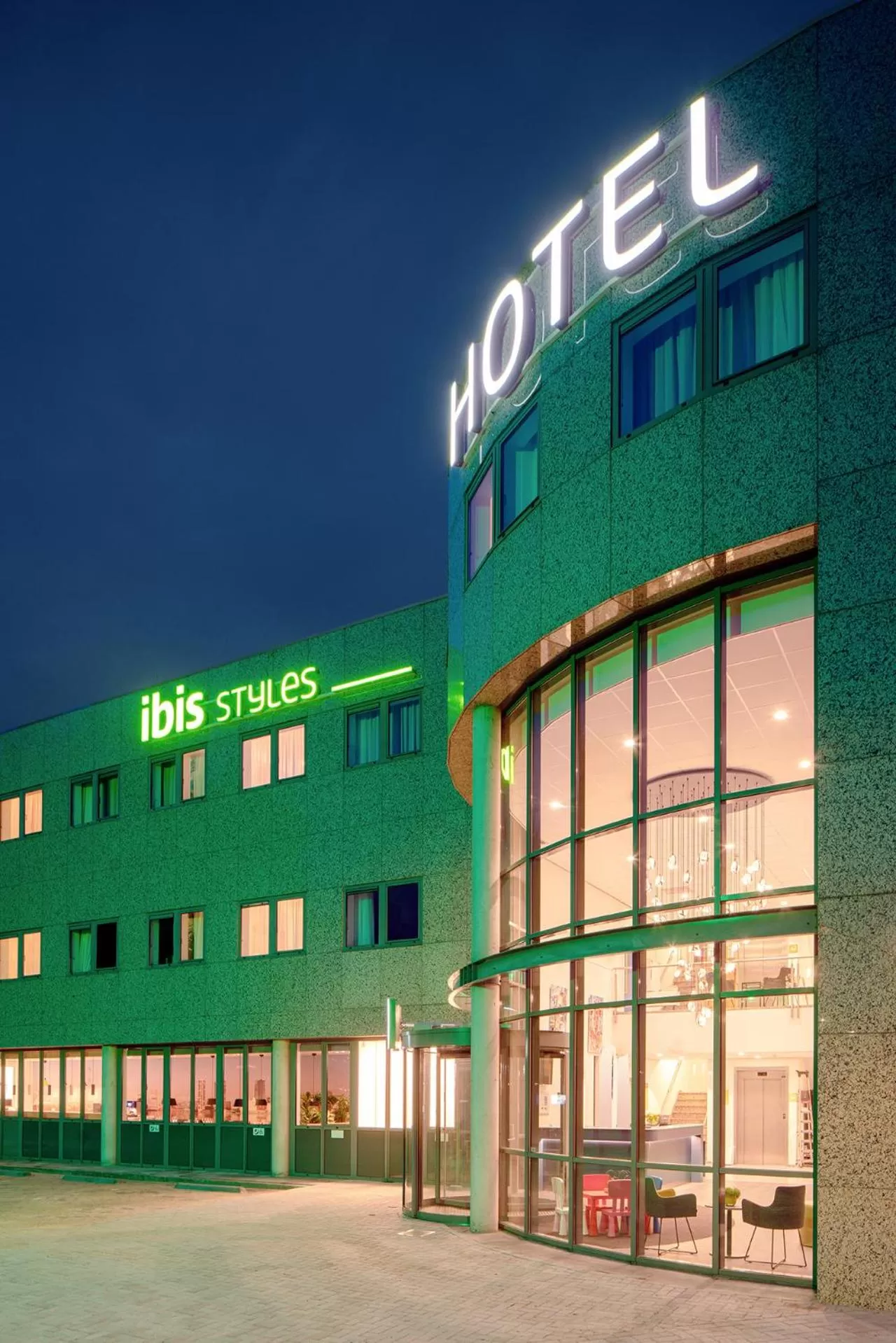 Facade/entrance in ibis Styles Almere