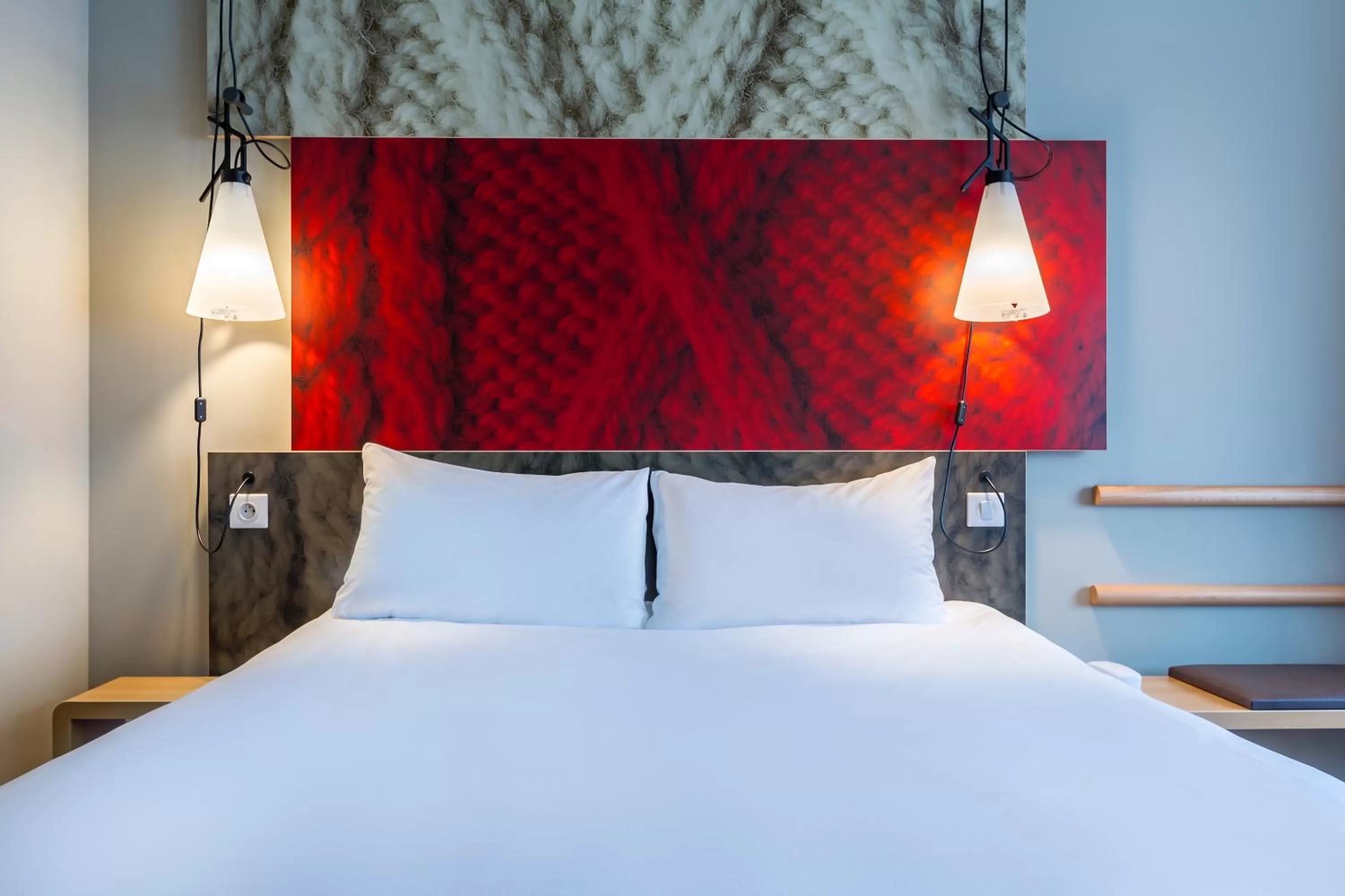 Bed in Ibis Wroclaw Centrum