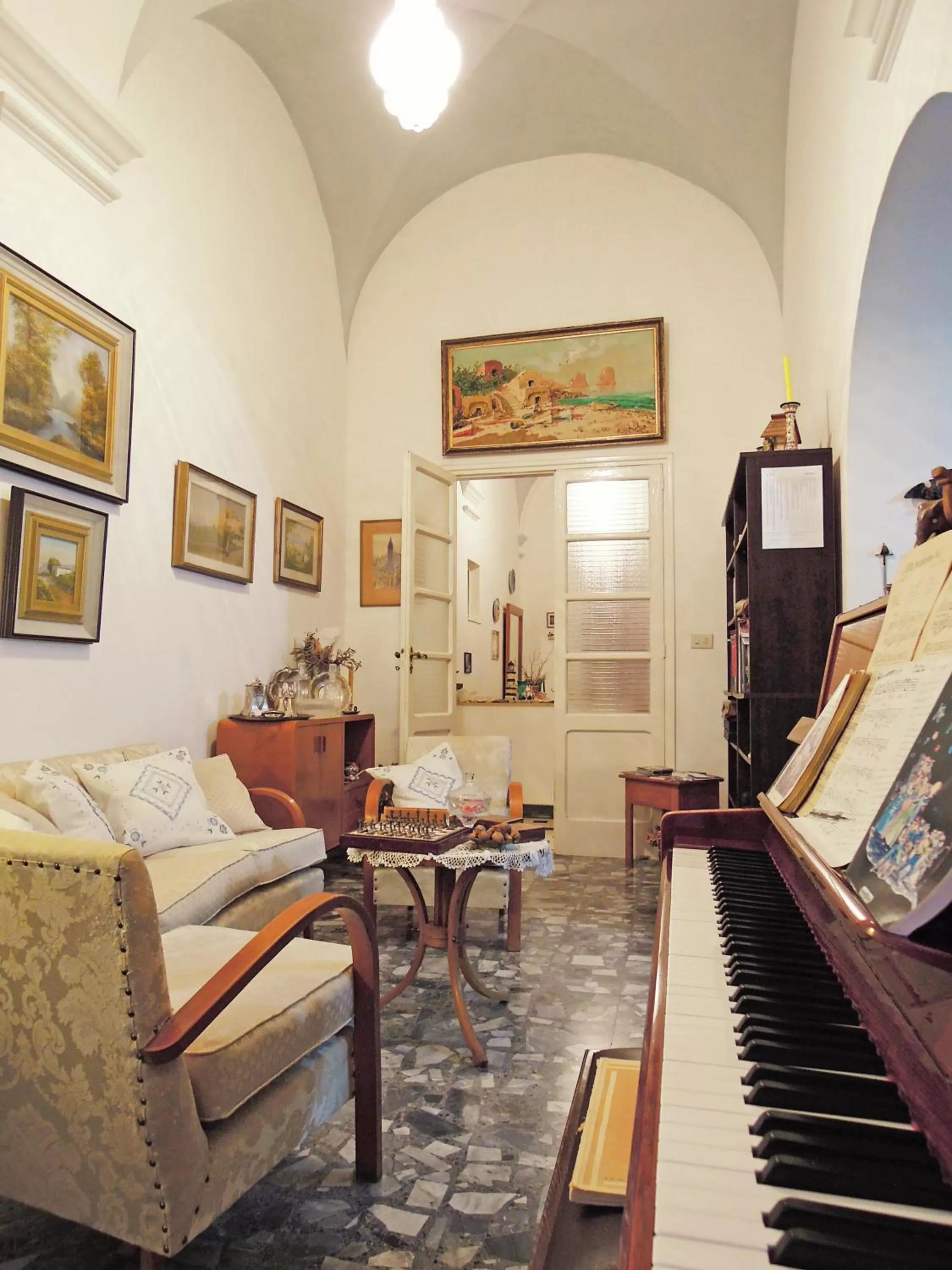 Lobby or reception in Antico Monastero Di Anacapri