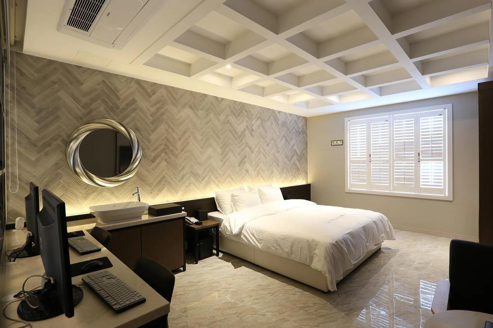 Bedroom, Bed in Le Idea Hotel Busan Station